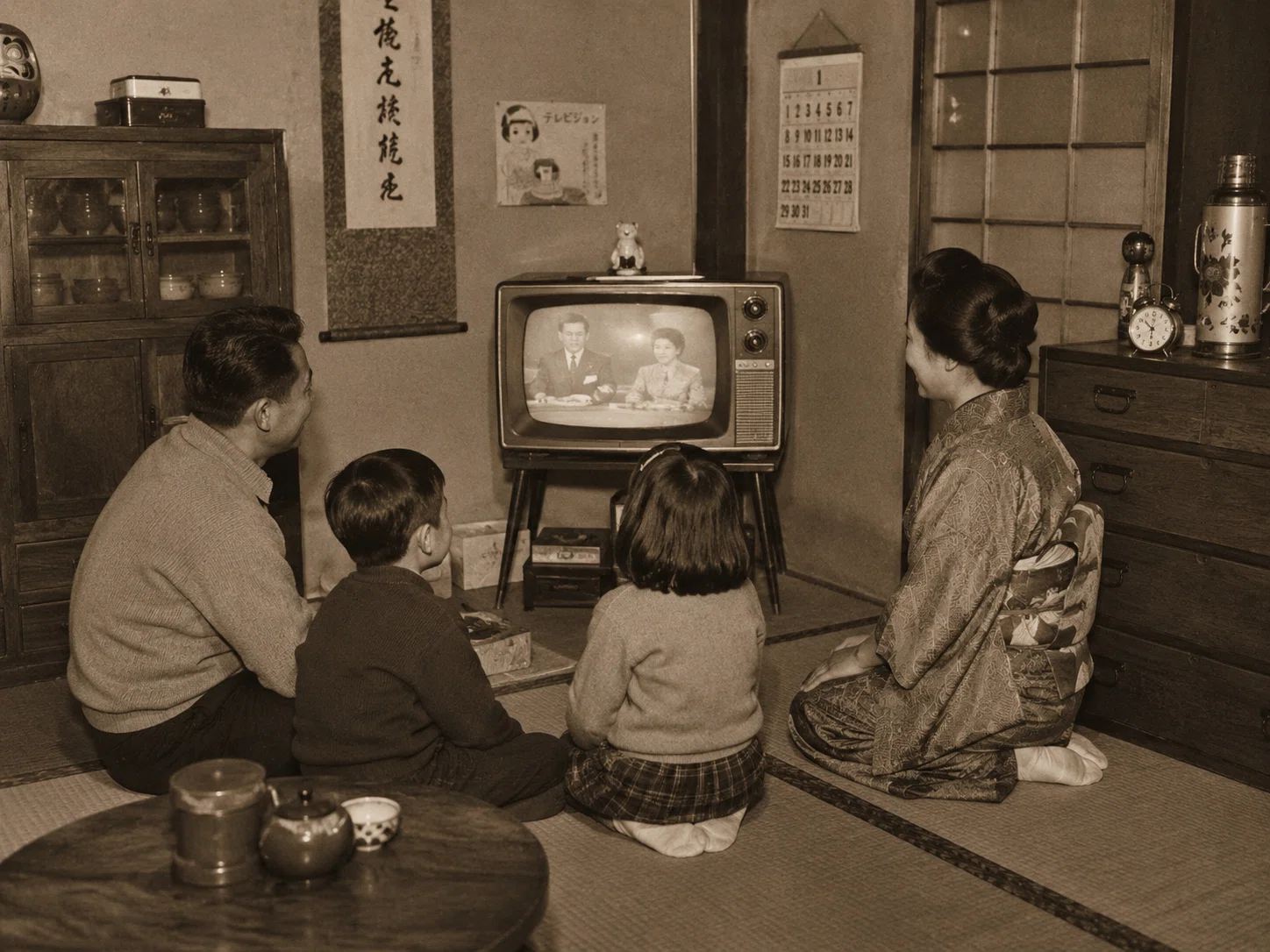 昭和時代のテレビ 昭和34年は、どんな時代でしたか？｜TAke_zi