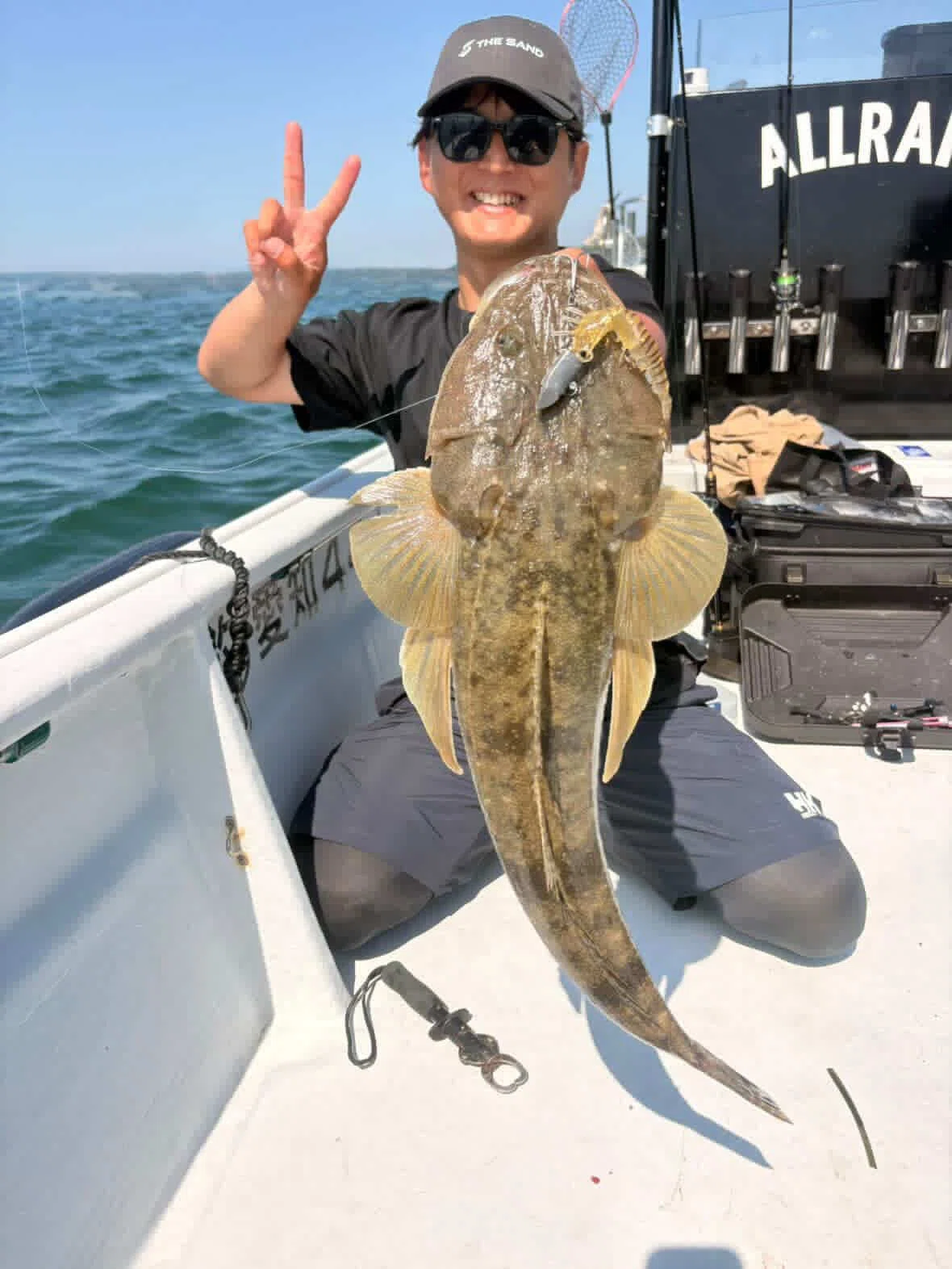 I appeared on Fishing Vision. Behind the scenes of the shoot, and