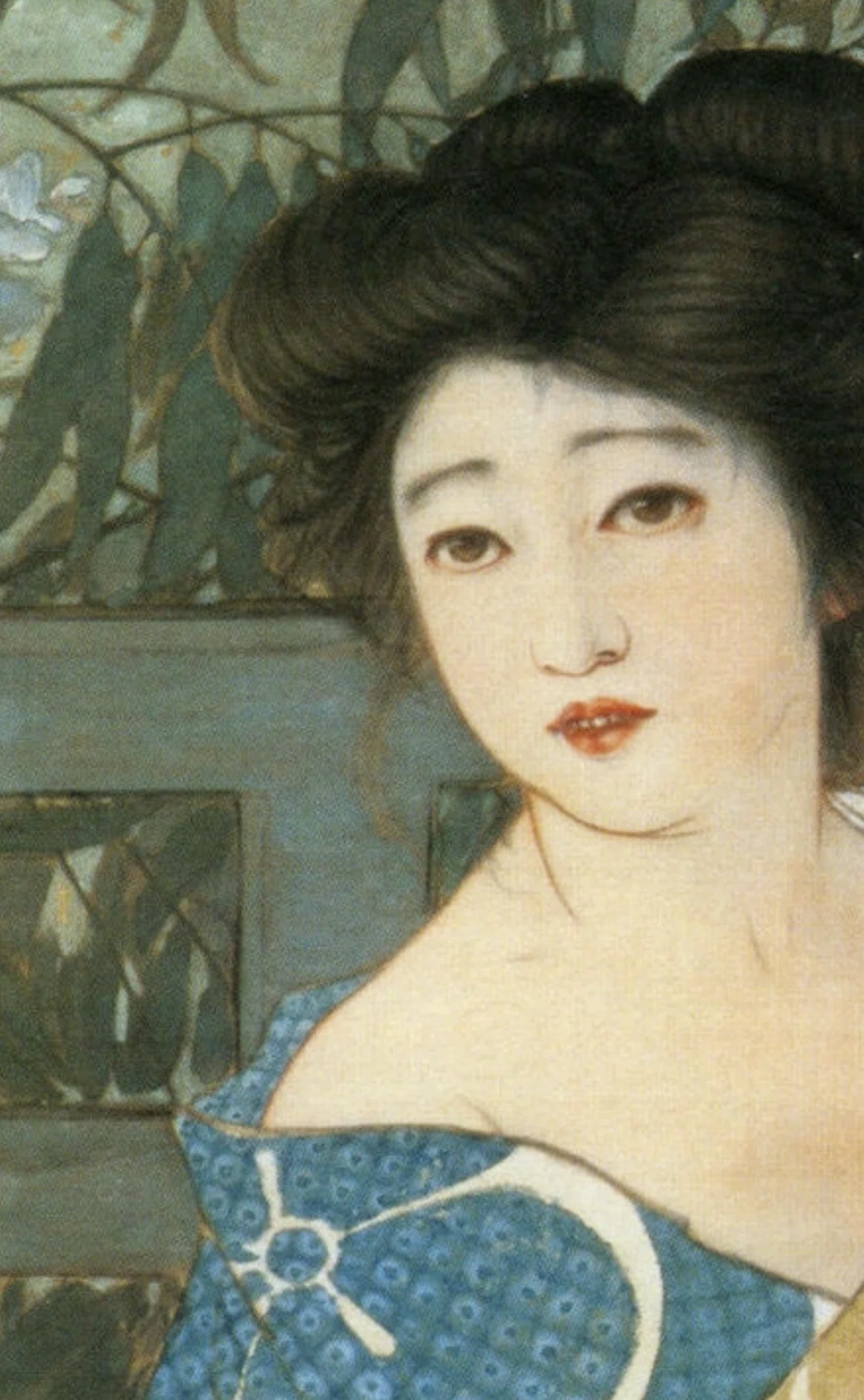 美しい」だけで終わらない。北野恒富『浴後』が、100年前の画壇を
