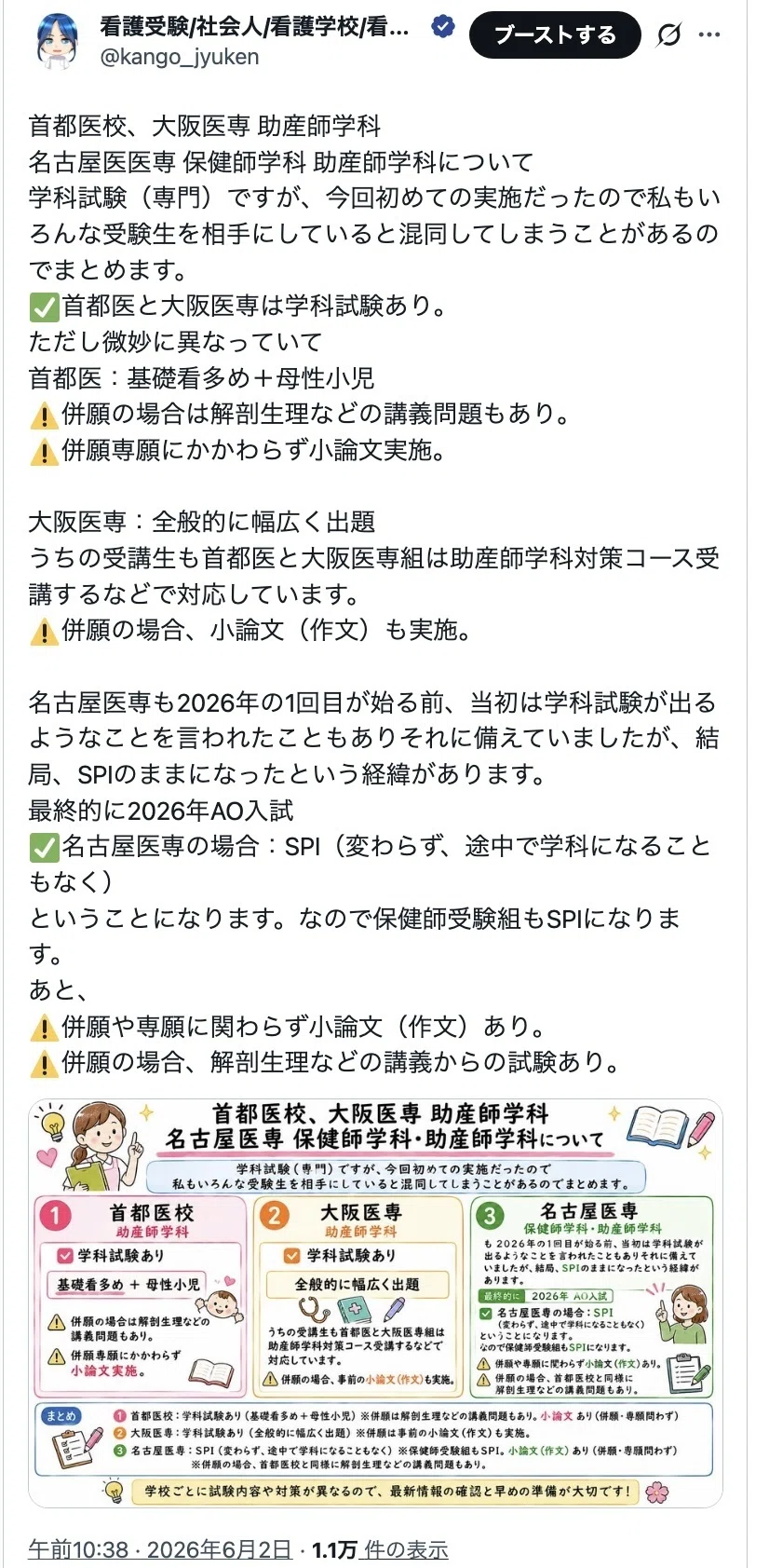 名古屋医専 大阪医専 首都医校 助産師学科 保健師学科｜就活・転職