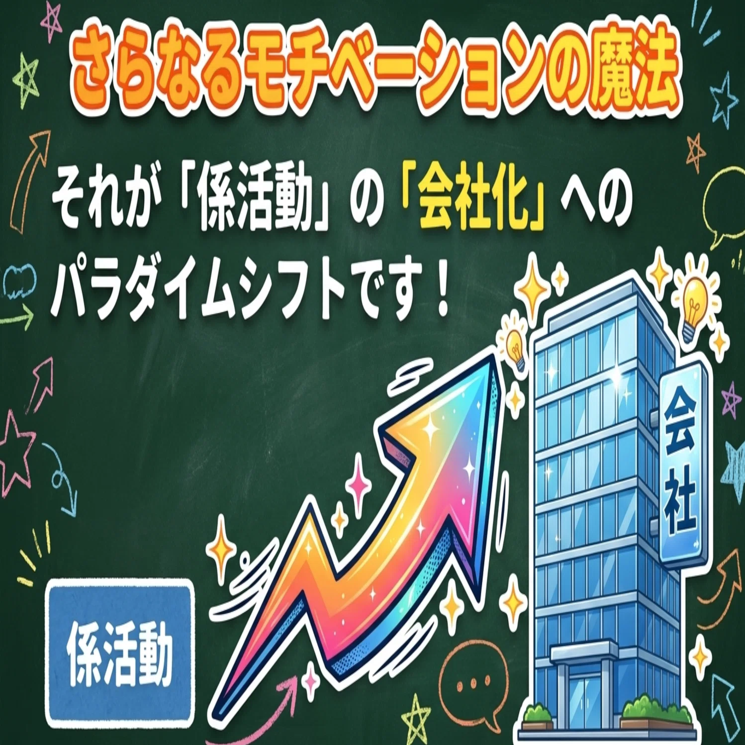 活動していない係活動とはおさらば！盛り上がる活動を生み出すための