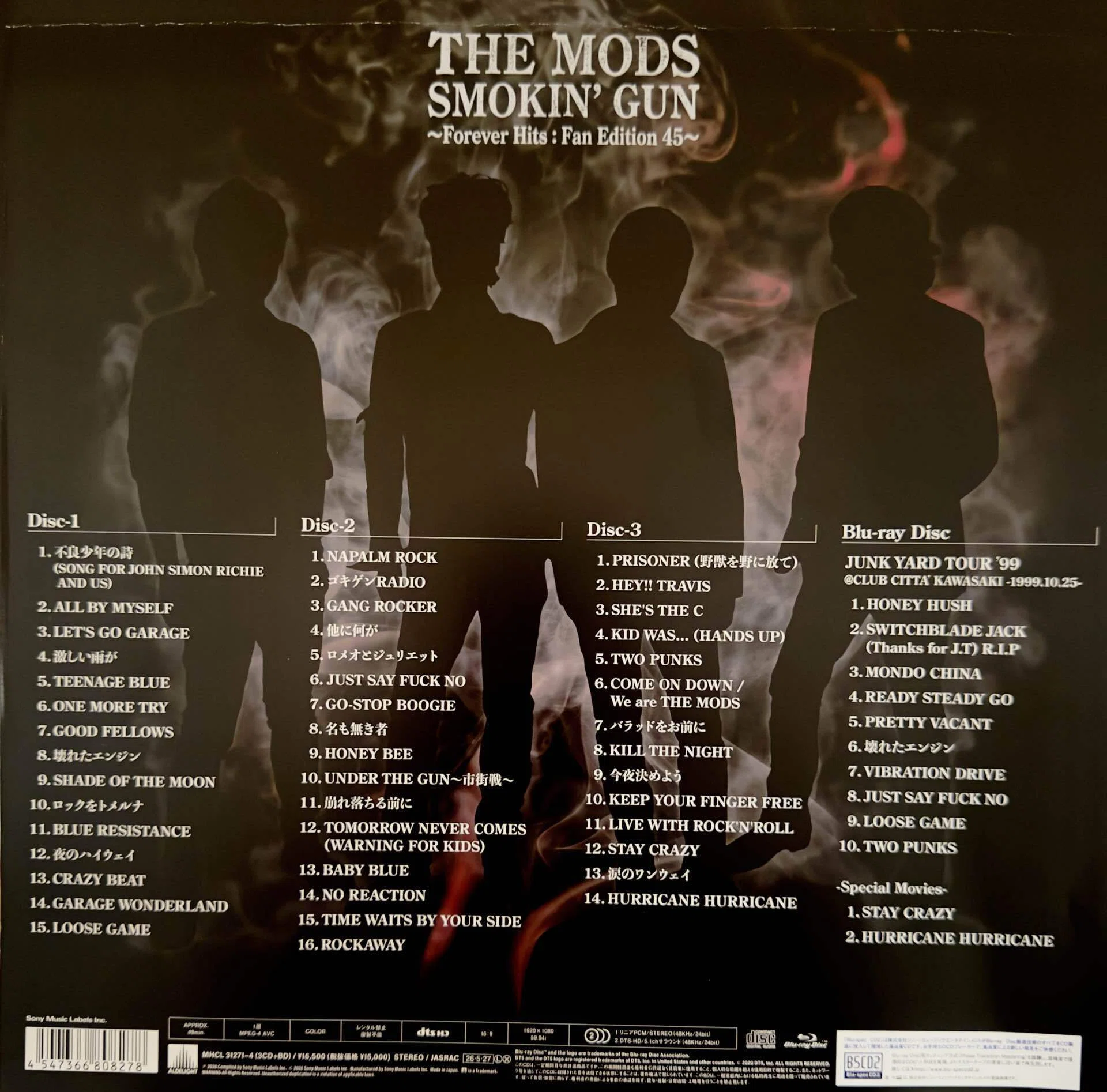 THE MODSのファンが選んだベスト盤『SMOKIN' GUN』｜naoto_motonaga