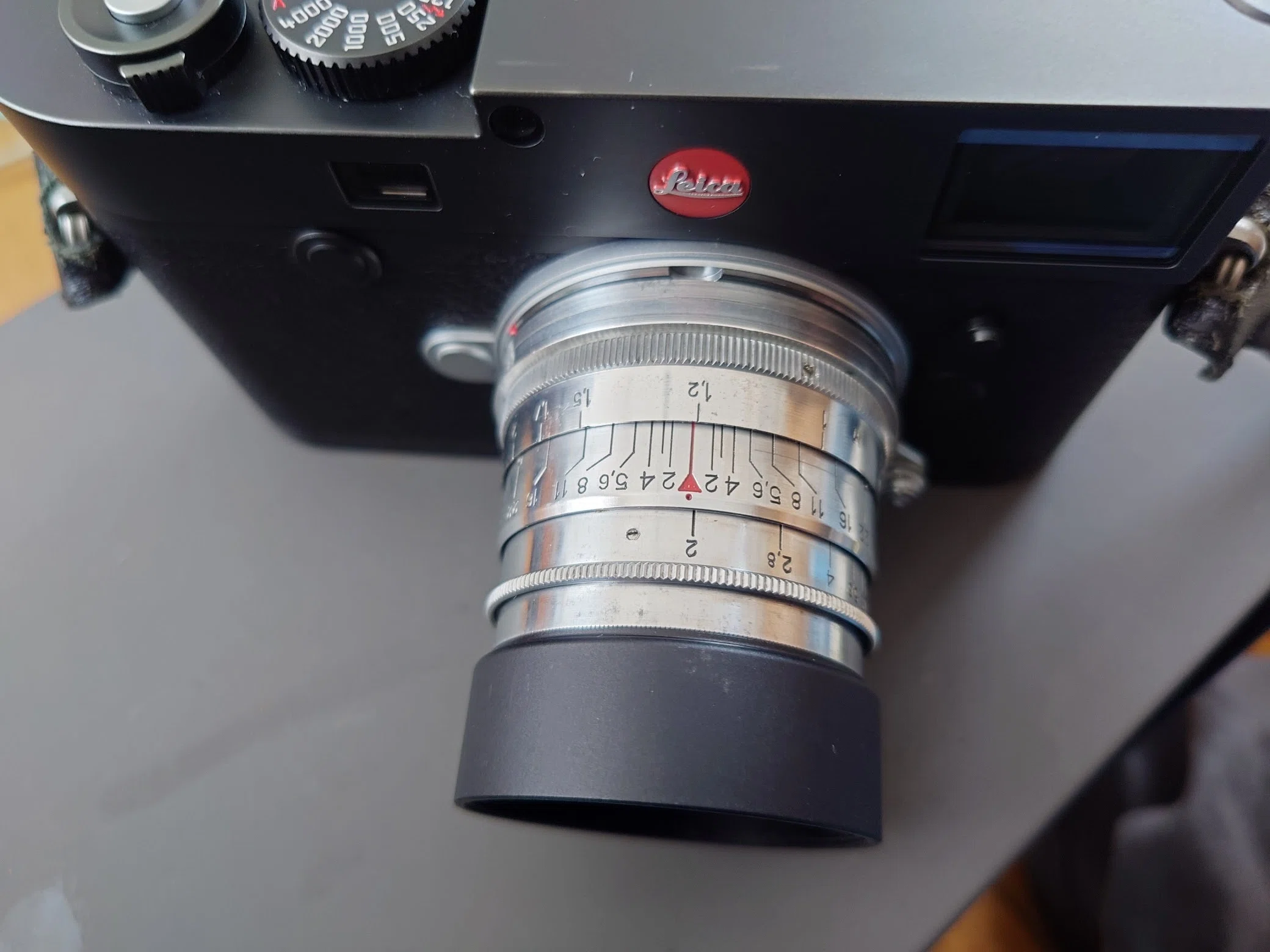 ジュピター8をM型ライカに取り付けてみた｜Tessar