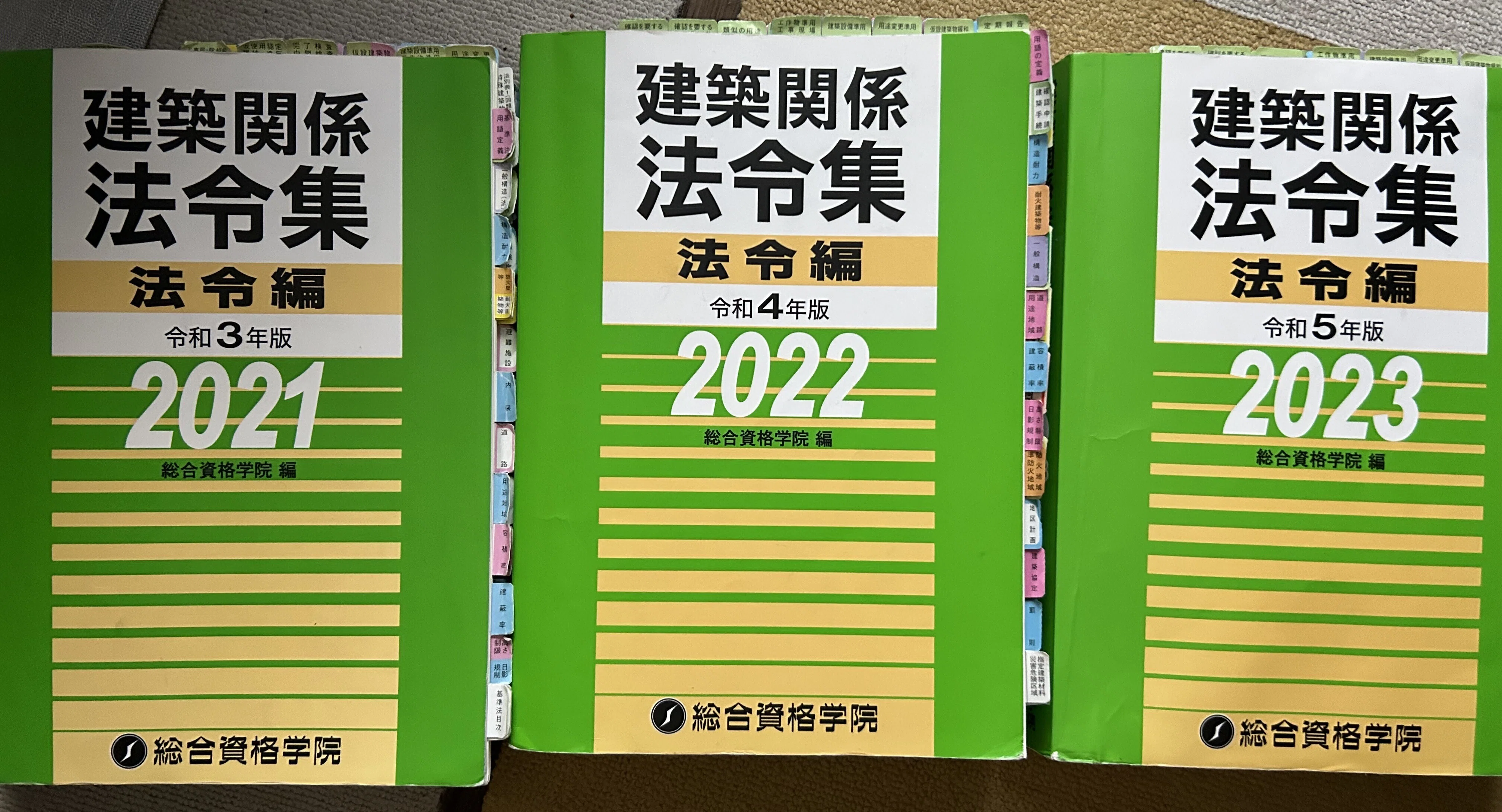 一級建築士】法令集はどう引いた？線引き・インデックス・検索ルールを