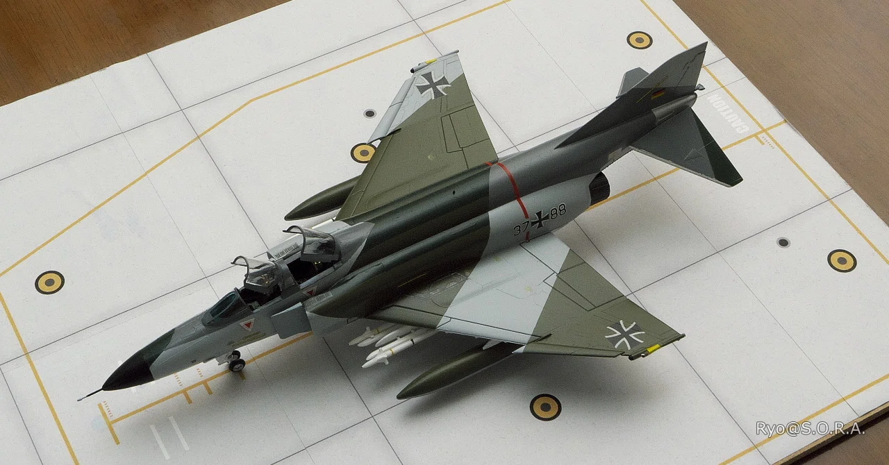 プラモデル製作記 イタレリ 1/72 F-4G/F ファントムII｜Ryo@S.O.R.A.