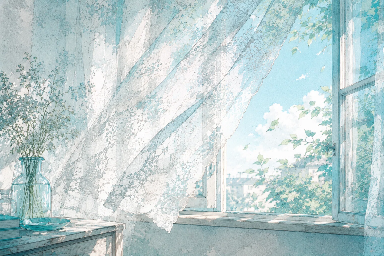 Gallery/AIgraphc/#06】記憶の名残り／風が運んでくるもの｜PikoPiko