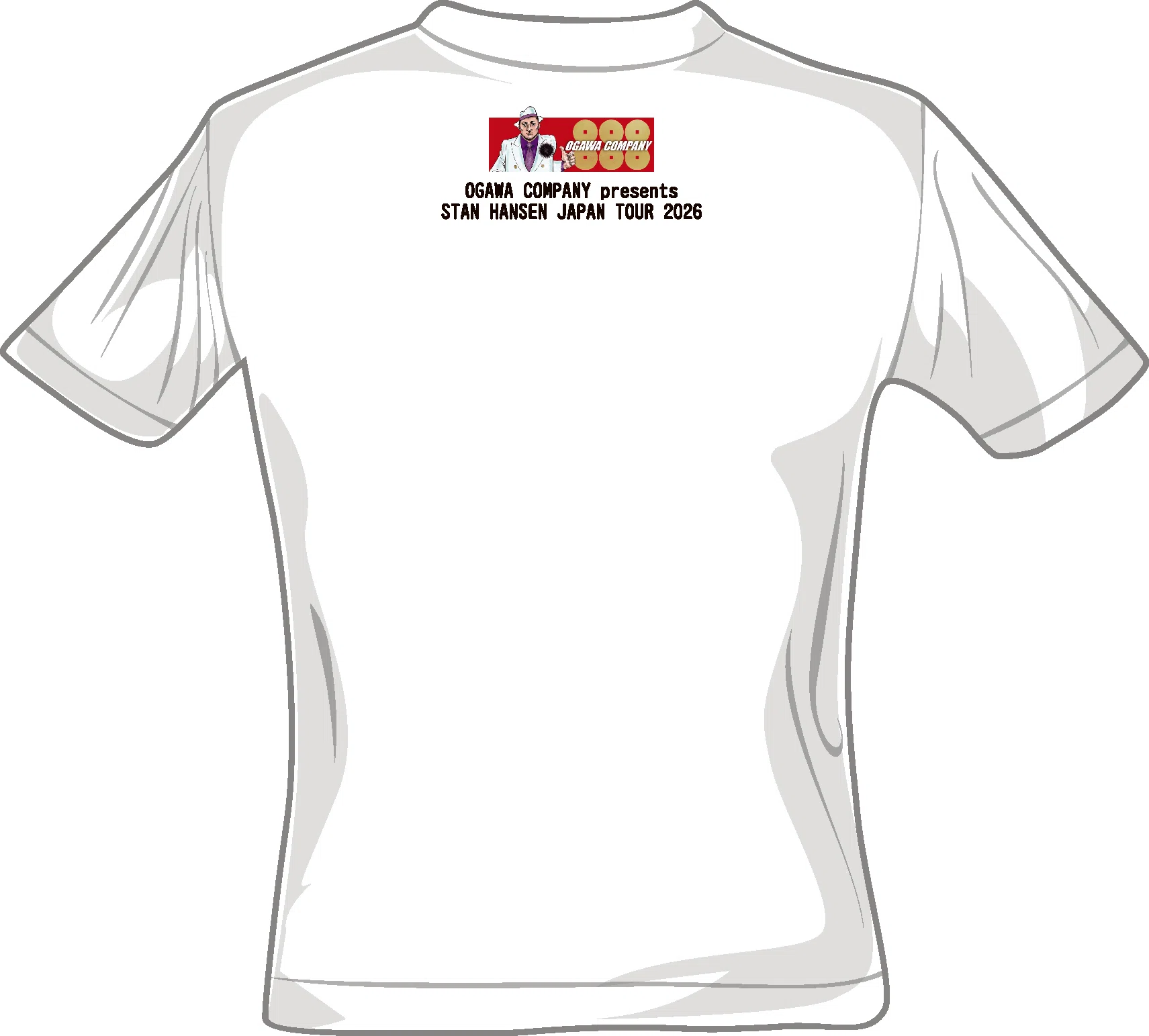 スタン・ハンセン来日記念Tシャツ 通販販売開始のお知らせ｜株式会社