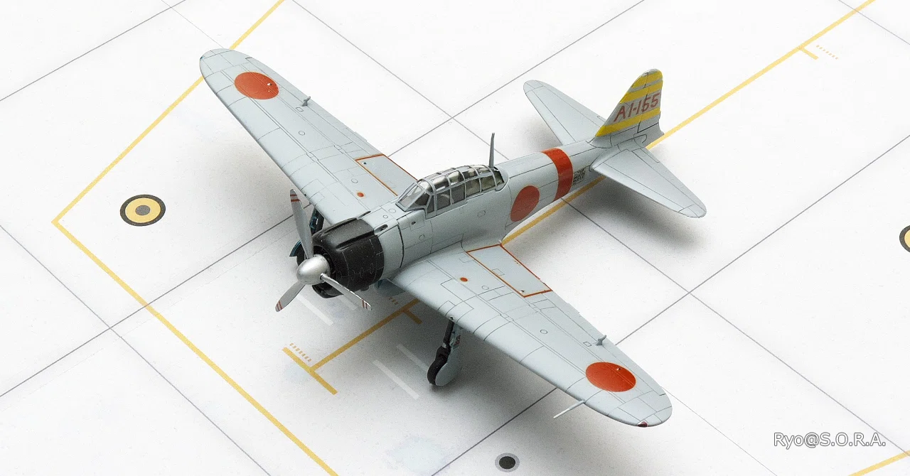 プラモデル製作記 ハセガワ 1/72 三菱 A6M2b 零式艦上戦闘機 21型｜Ryo