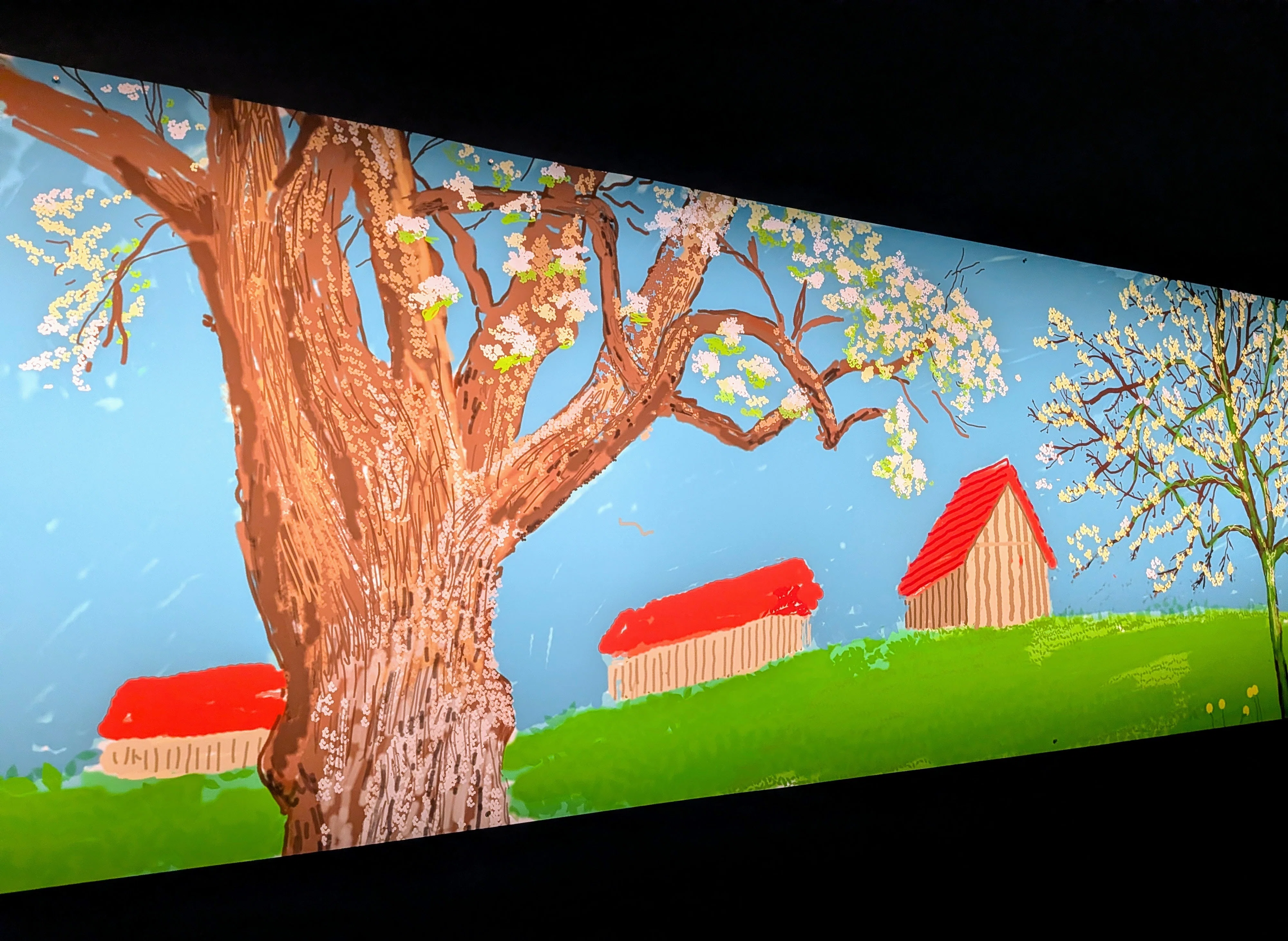イギリス】 David Hockney の展示を観てきました @ Serpentine Gallery