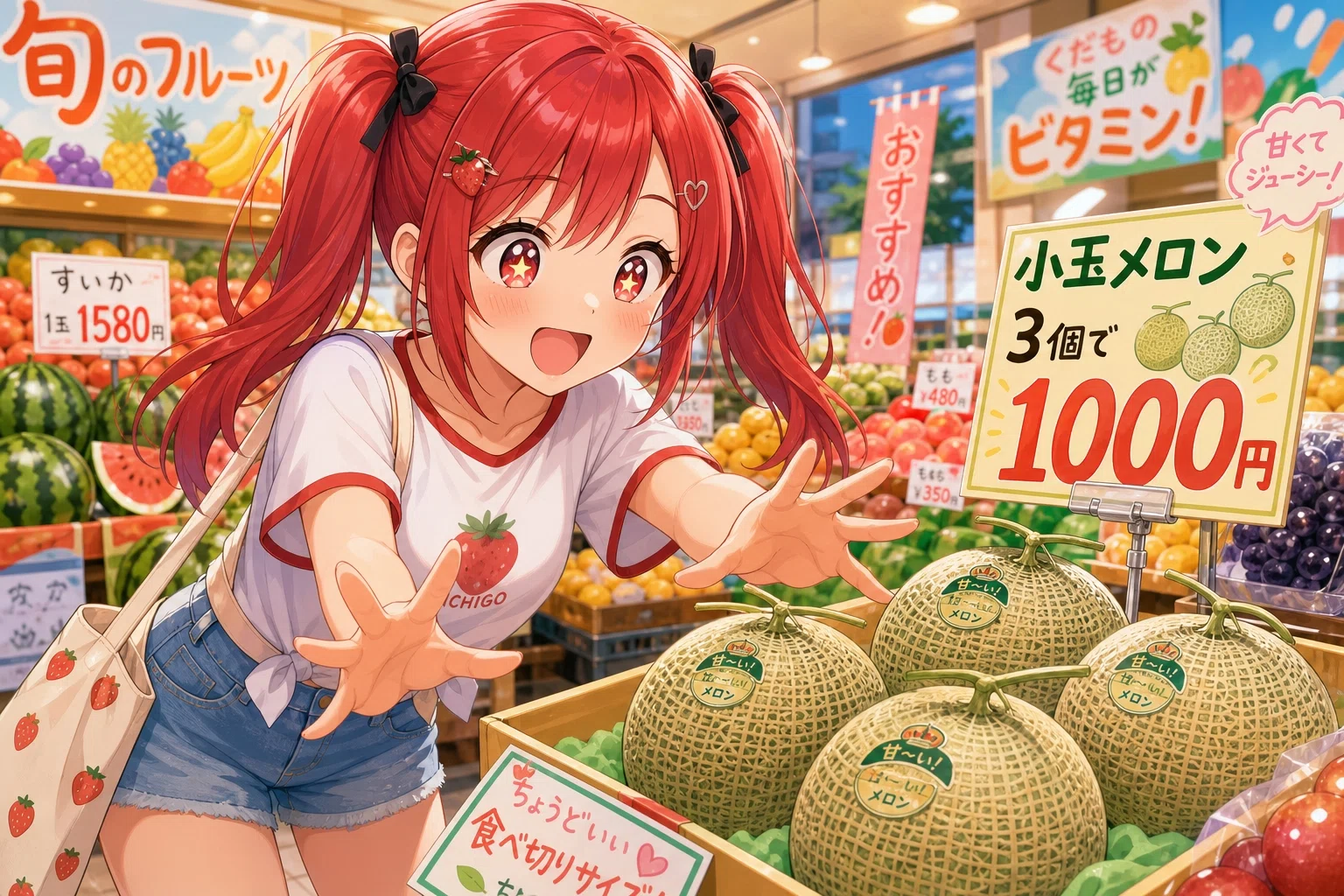 自滅のあかり｜あかもりで3年引きこもる予定だったのに、外でメロン