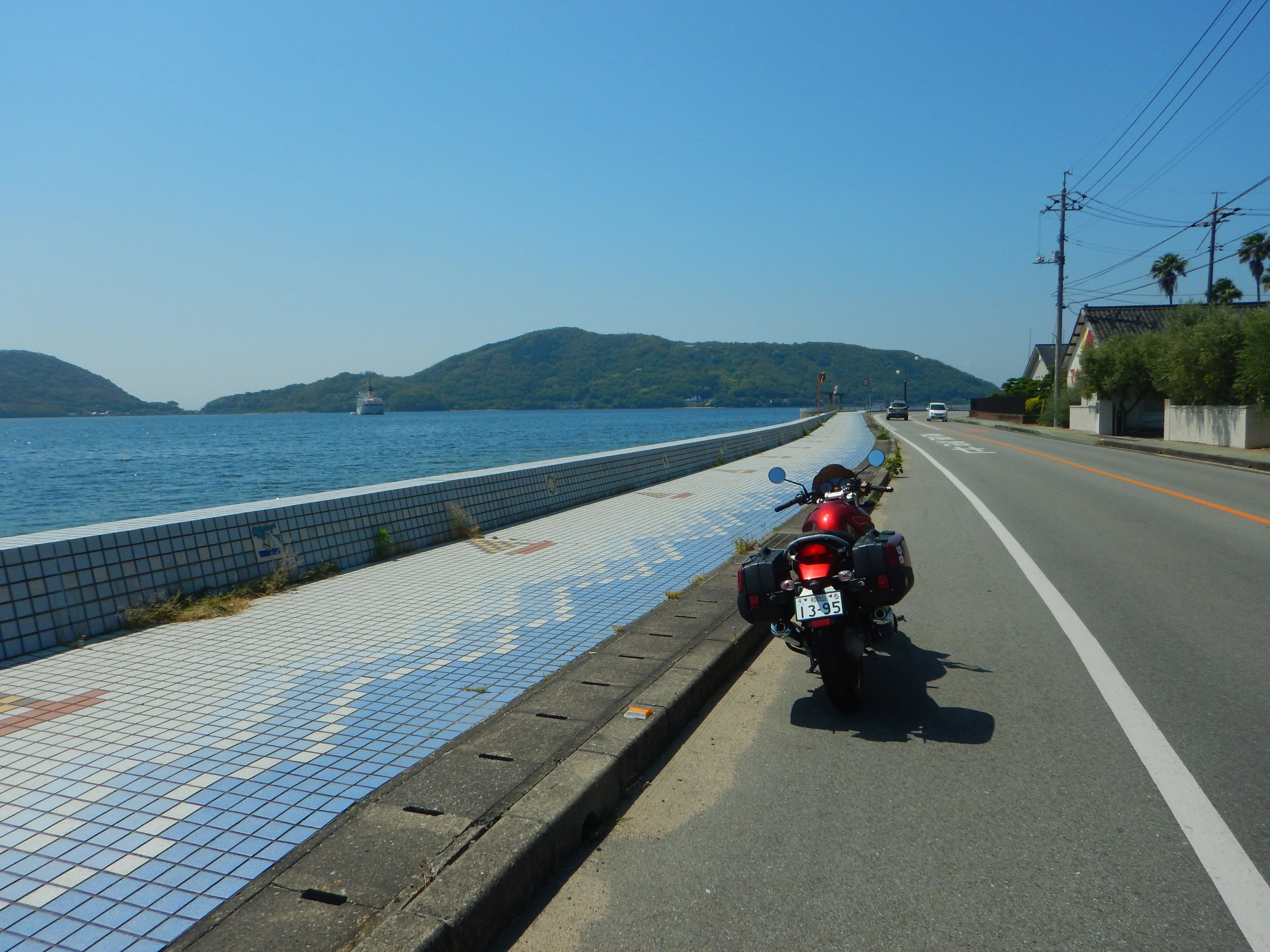 バイクで小豆島をめぐる（前編）｜フランキー