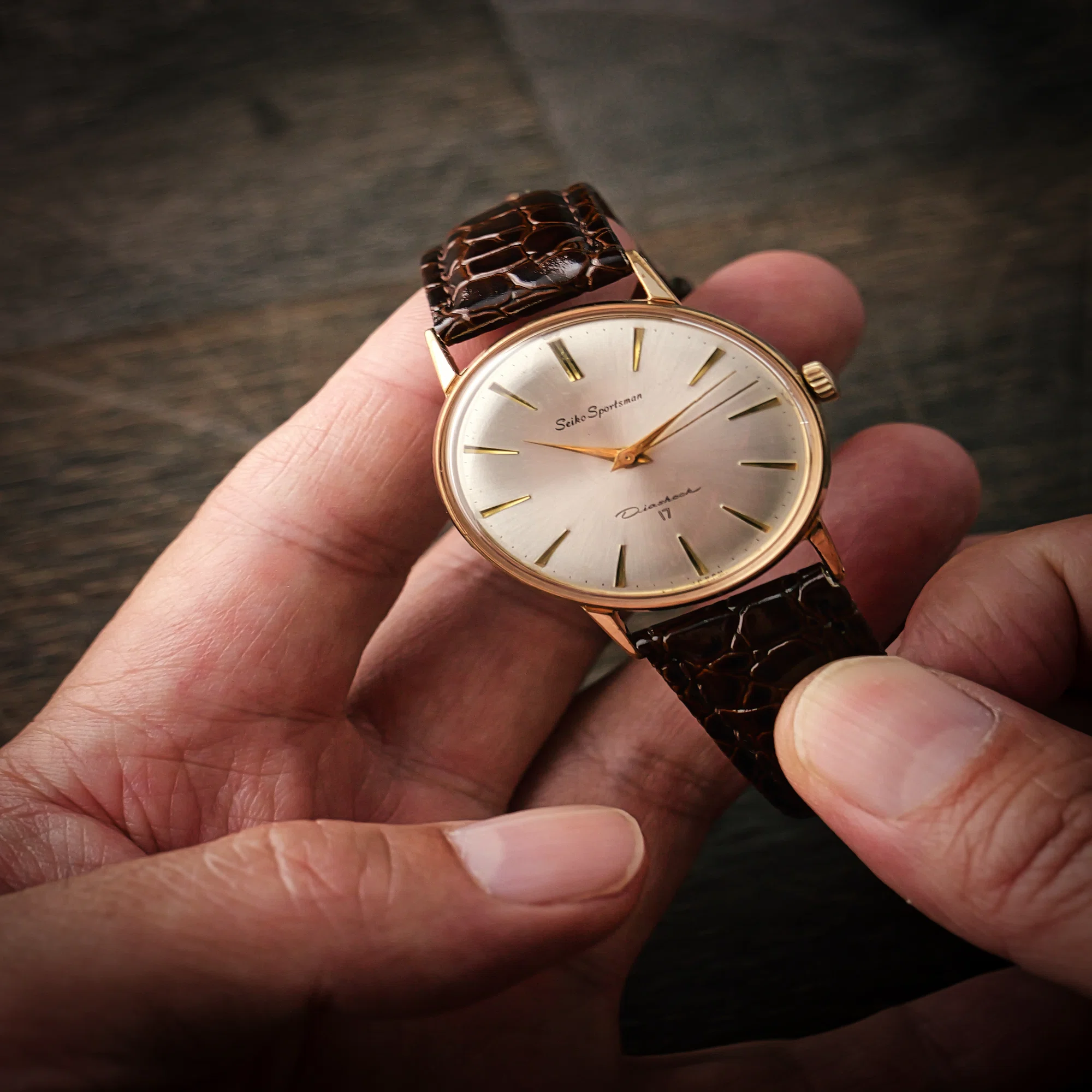 昭和の日常を刻んだ時計 ― SEIKO Sportsman Diashock 17｜Hideo Takehara