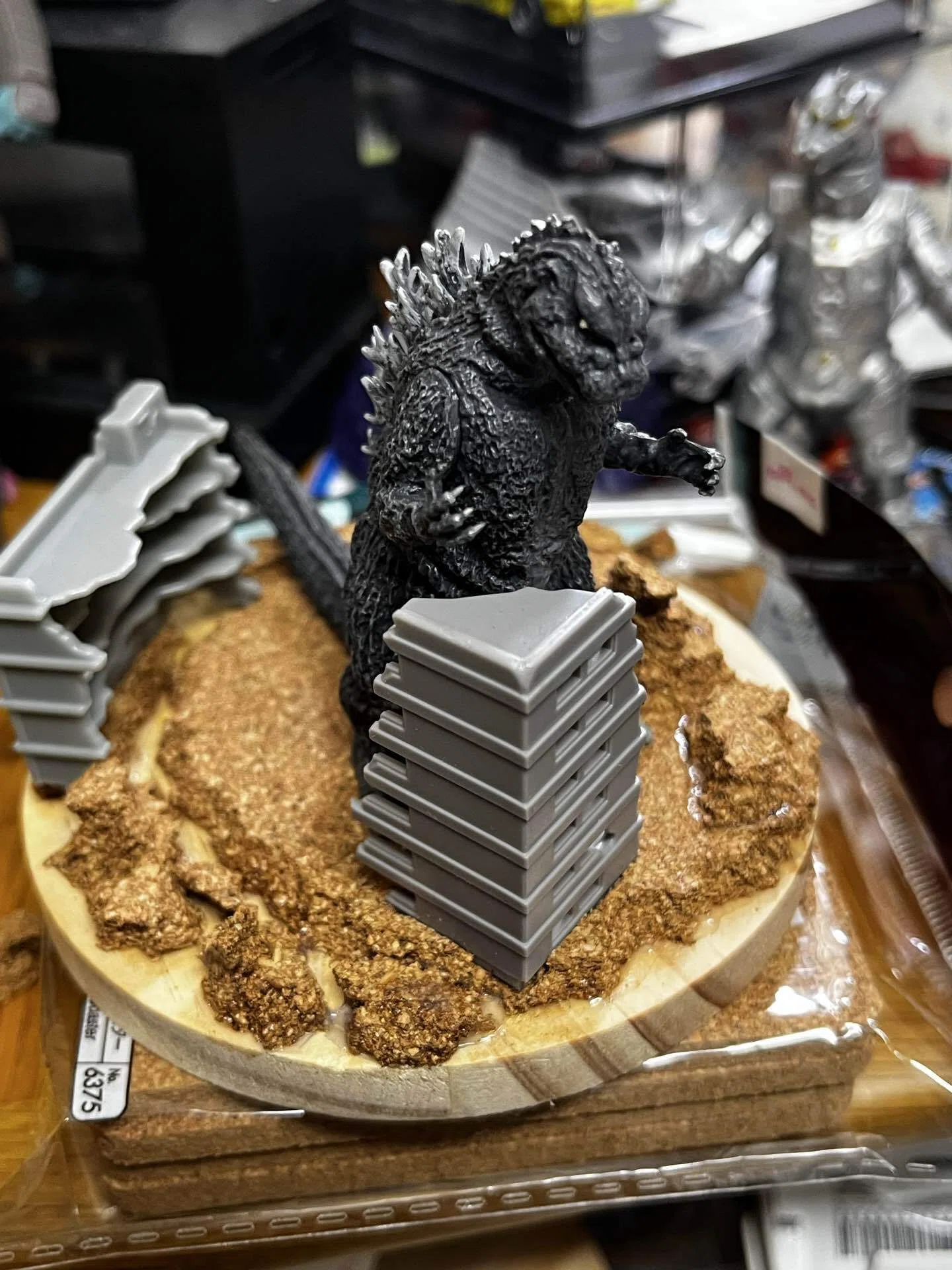 ゴジバーストと東宝怪獣コレクション用のジオラマを色々作った