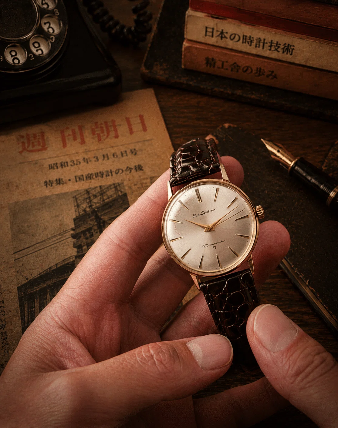 SEIKO Sportsman Diashock 17（腕時計 セイコー スポーツマン）