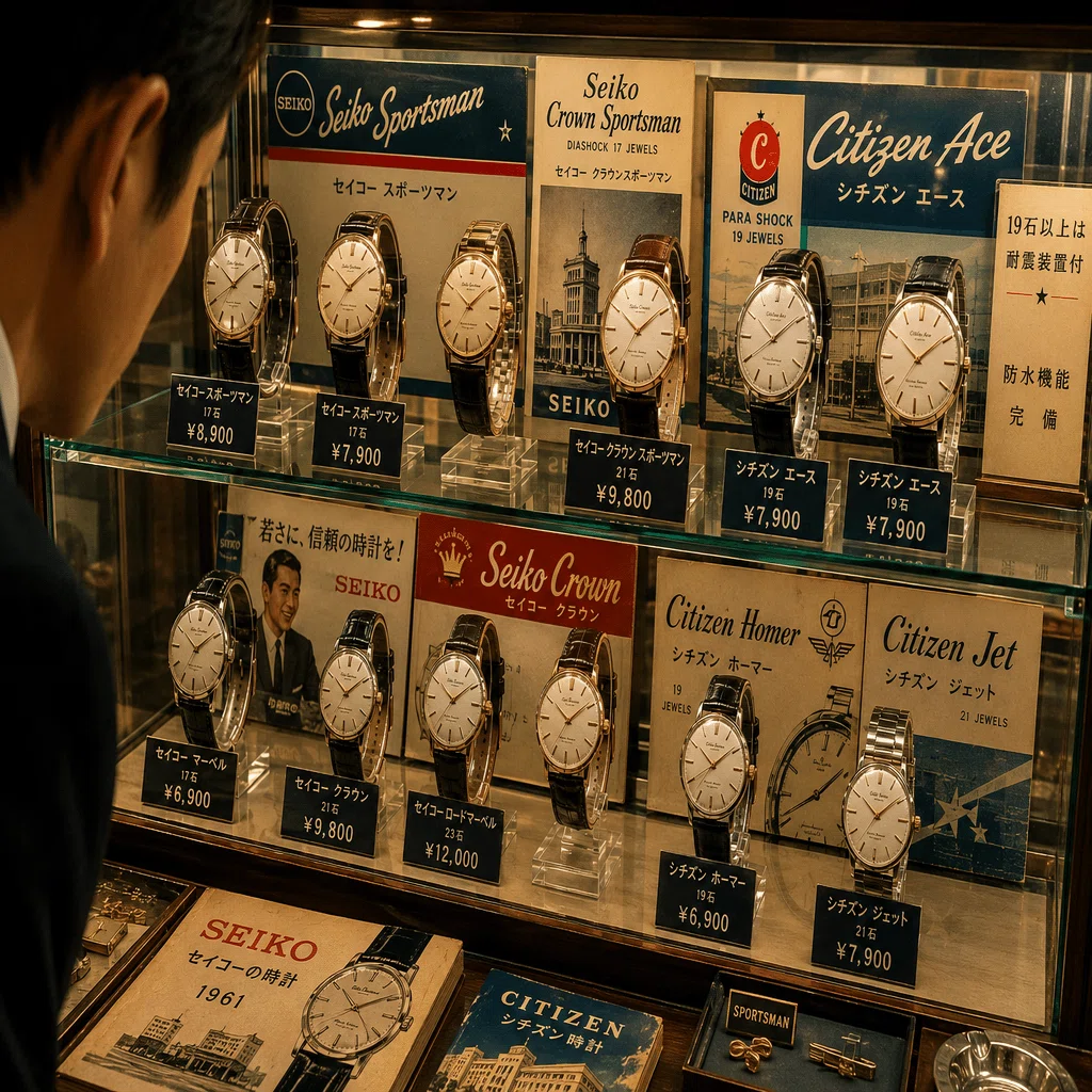 昭和の日常を刻んだ時計 ― SEIKO Sportsman Diashock 17｜Hideo Takehara