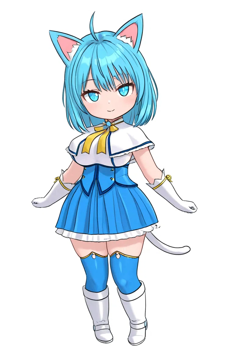 Tensor.Art】最近の魔法少女にゃーさん生成物など｜にゃー会長