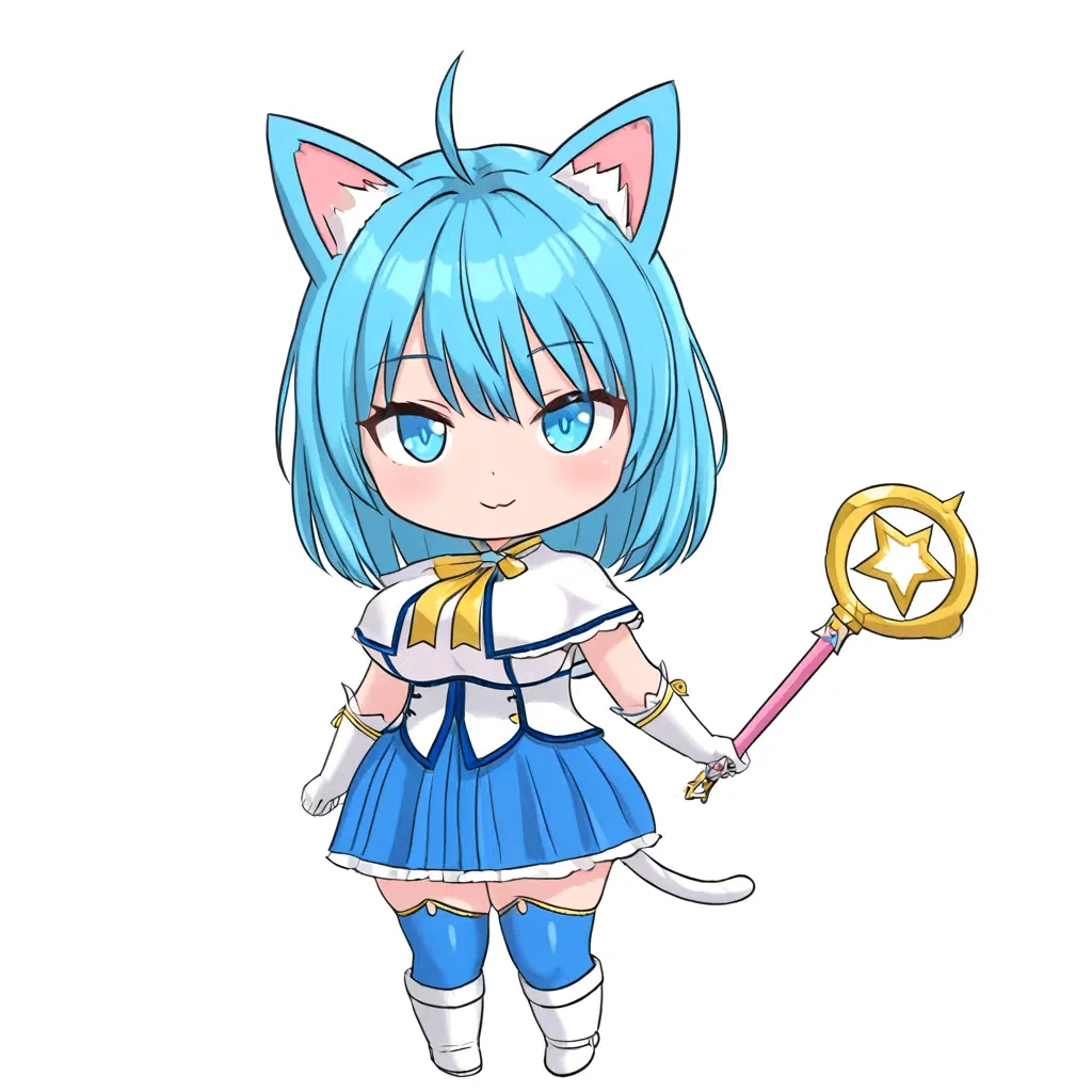 Tensor.Art】最近の魔法少女にゃーさん生成物など｜にゃー会長