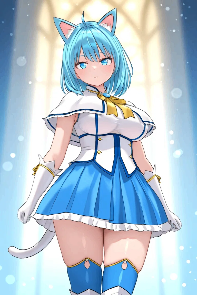 Tensor.Art】最近の魔法少女にゃーさん生成物など｜にゃー会長