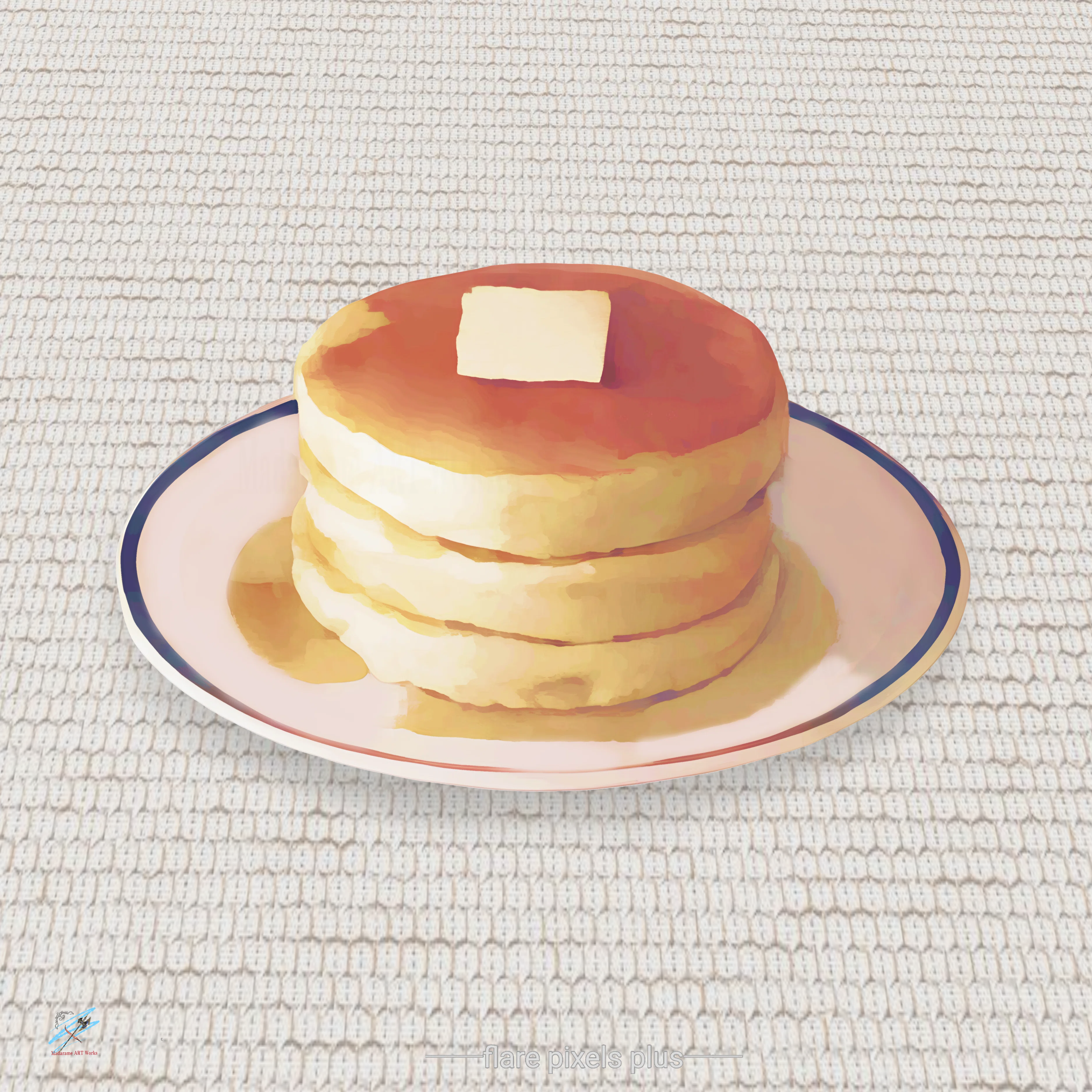 ホットケーキ〈069─Pancake〉｜斑目小夜 ─MadarameSayo─