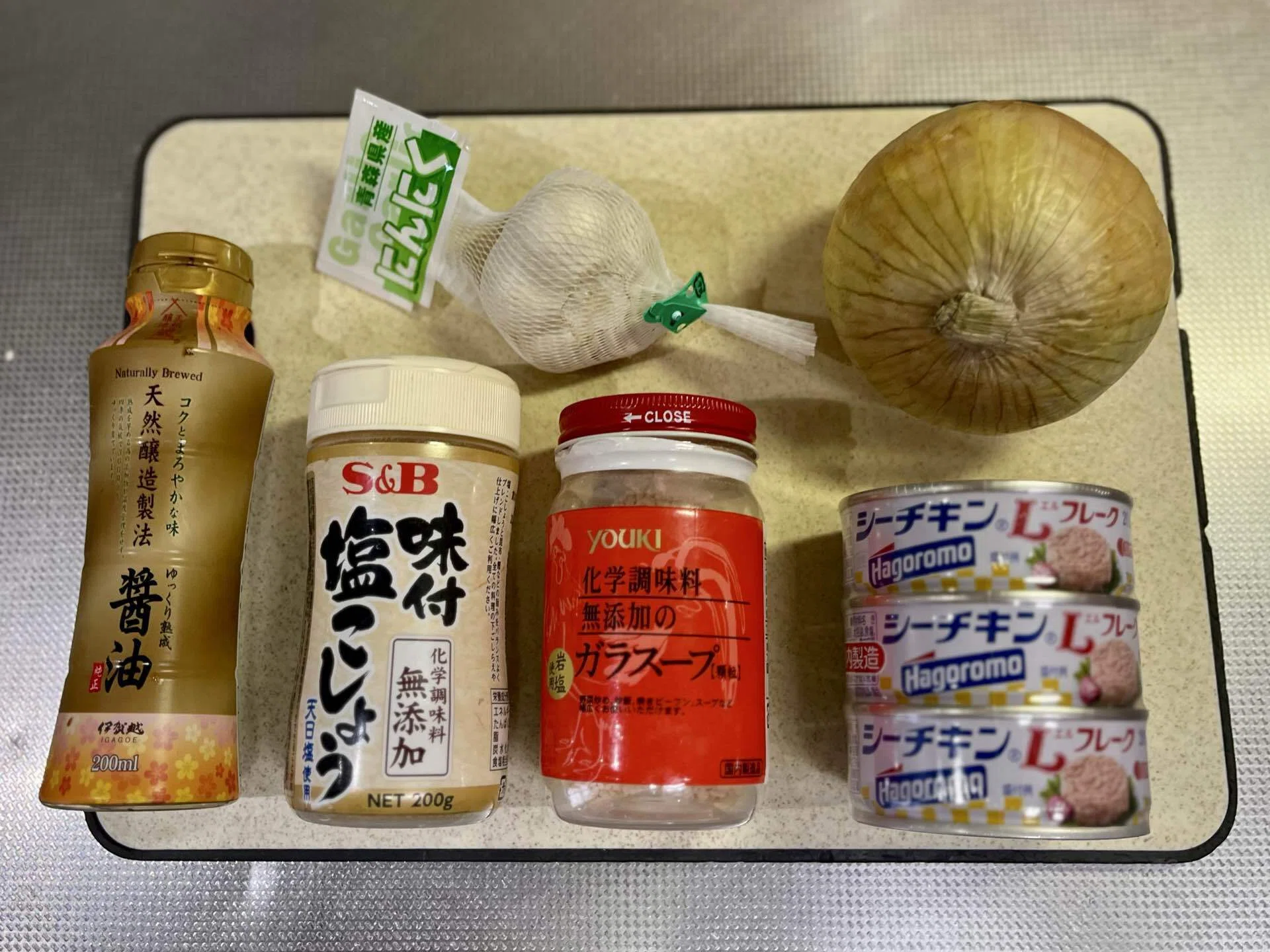 ツナ缶オイルも活用！ツナのにんにく醤油パスタを作りました｜bkun