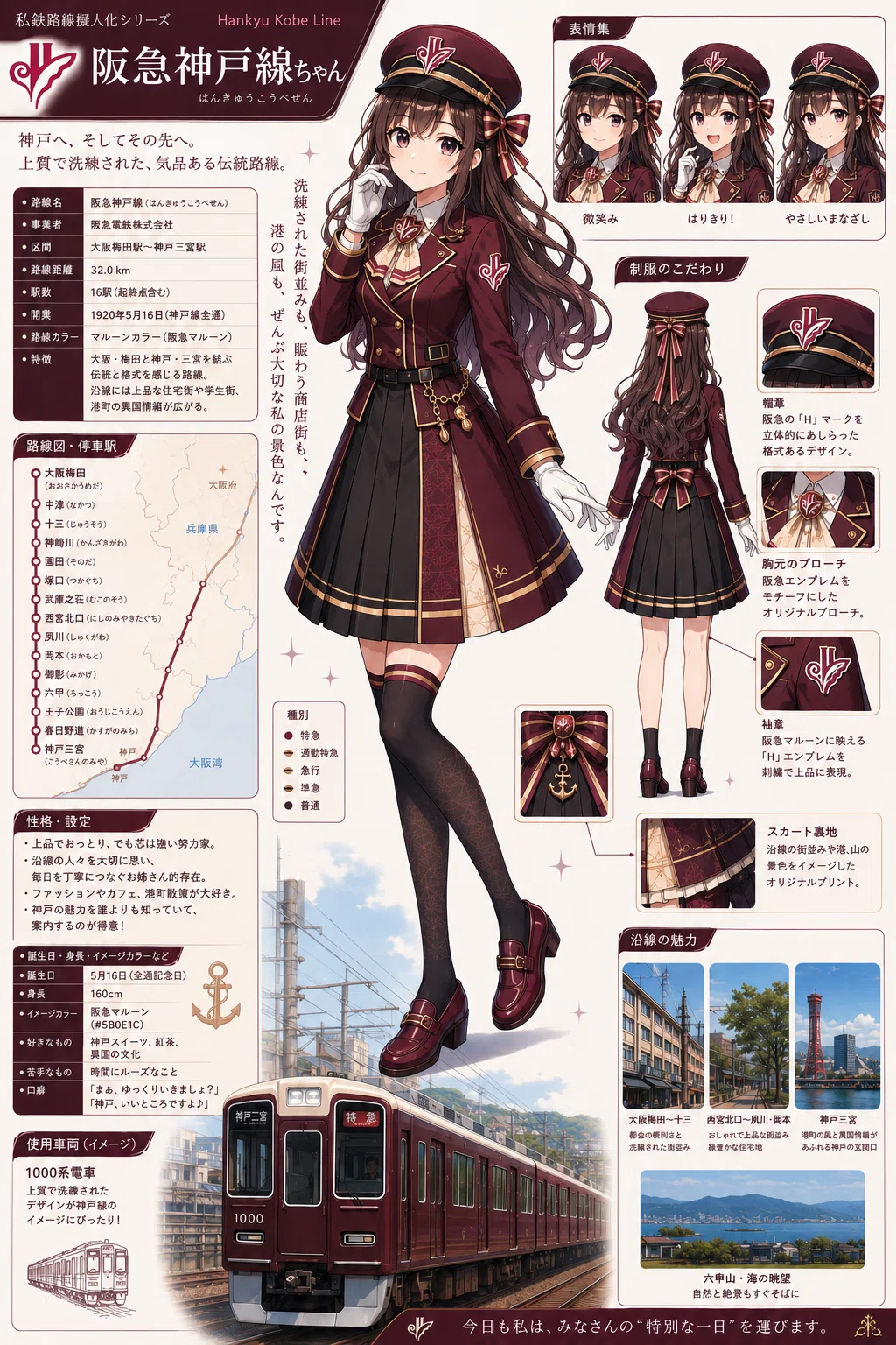 ChatGPT（DALL-E）が生み出す私鉄擬人化イラストの数々｜田所憲雄