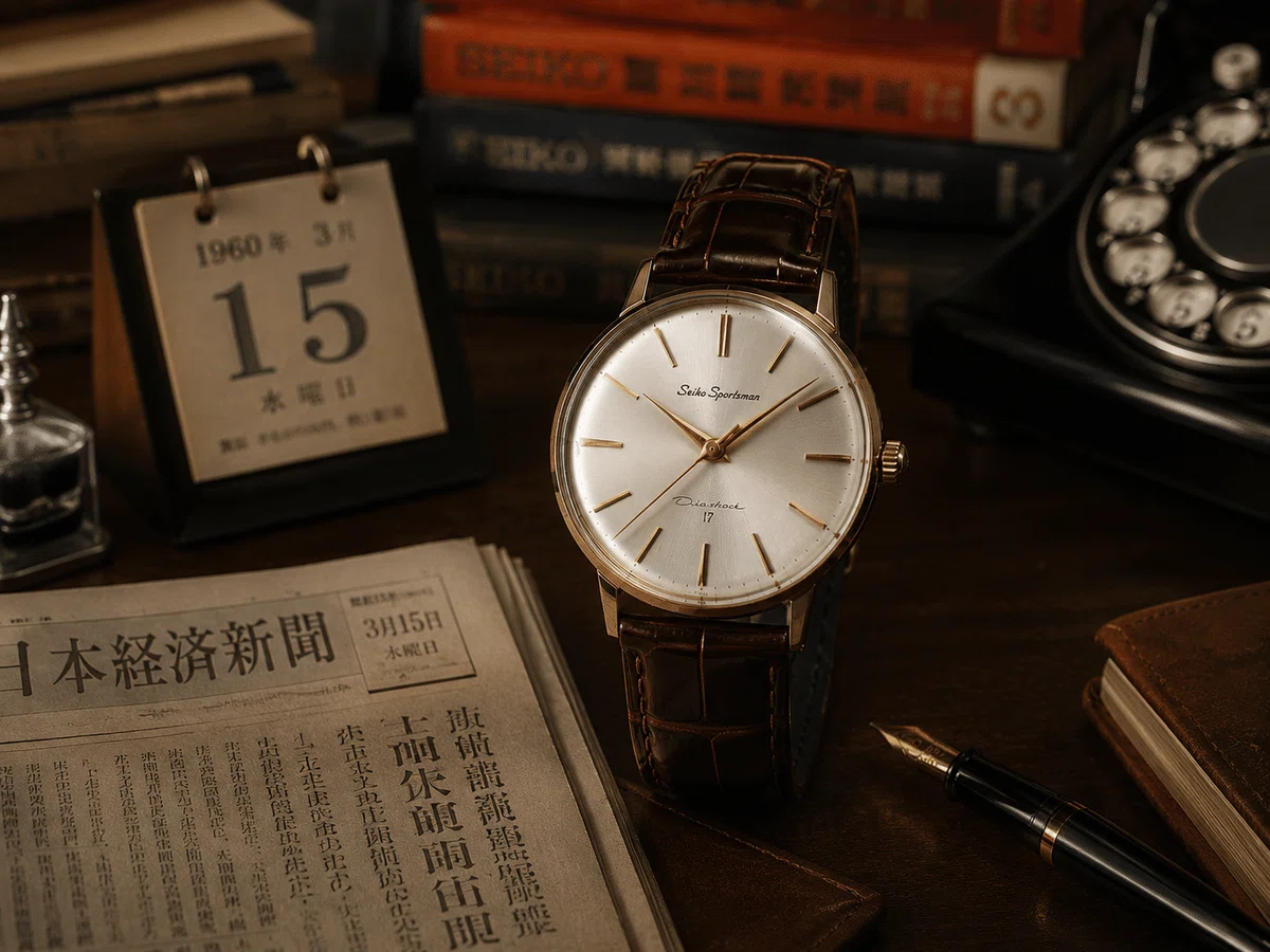 SEIKO Sportsman Diashock 17（腕時計 セイコー スポーツマン）