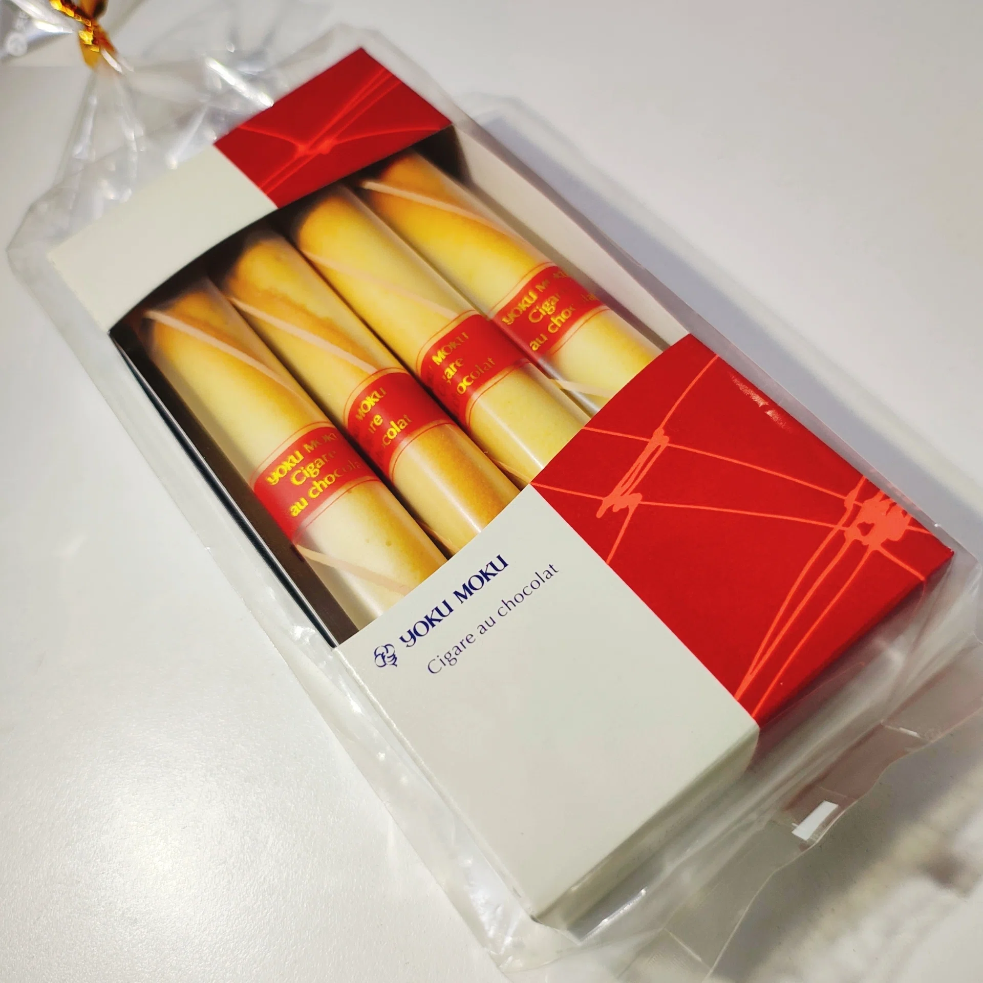 ヨックモックのシガールのチョコ「オゥ ショコラ」を食べてみたよ 