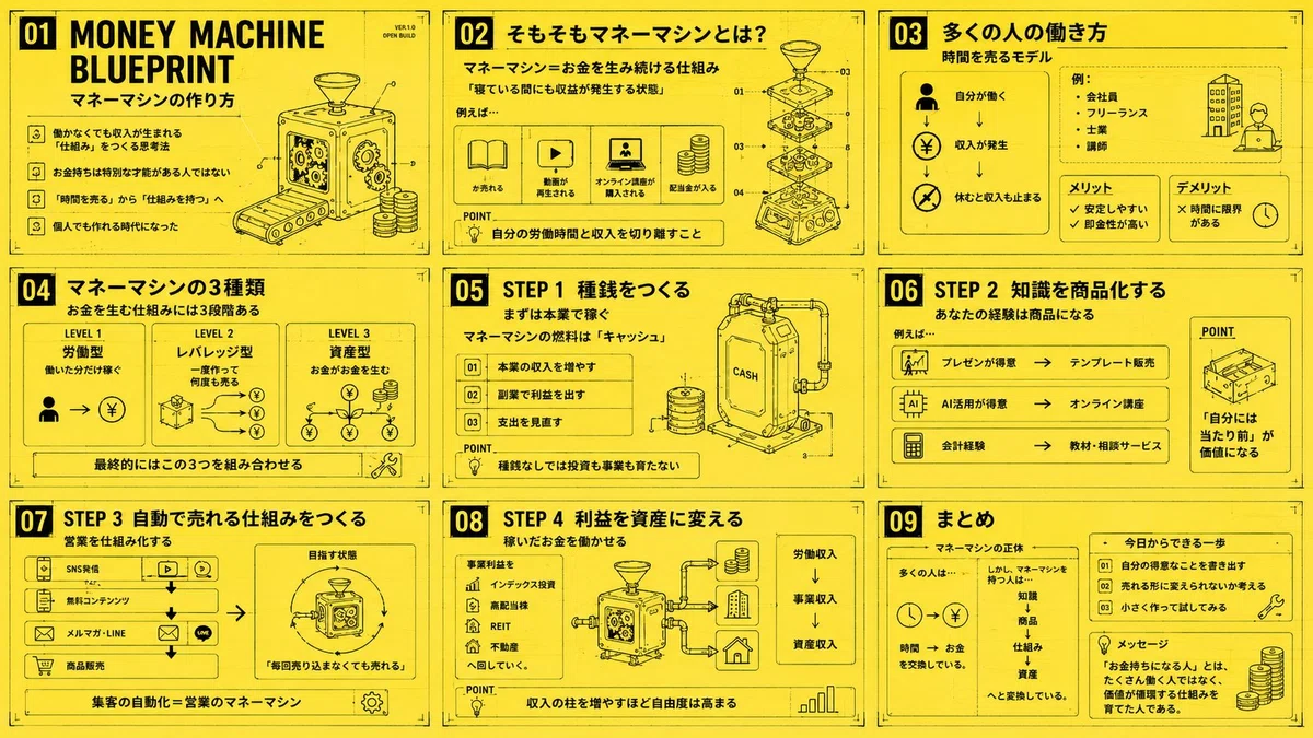 Yellow Blueprintのスライド例