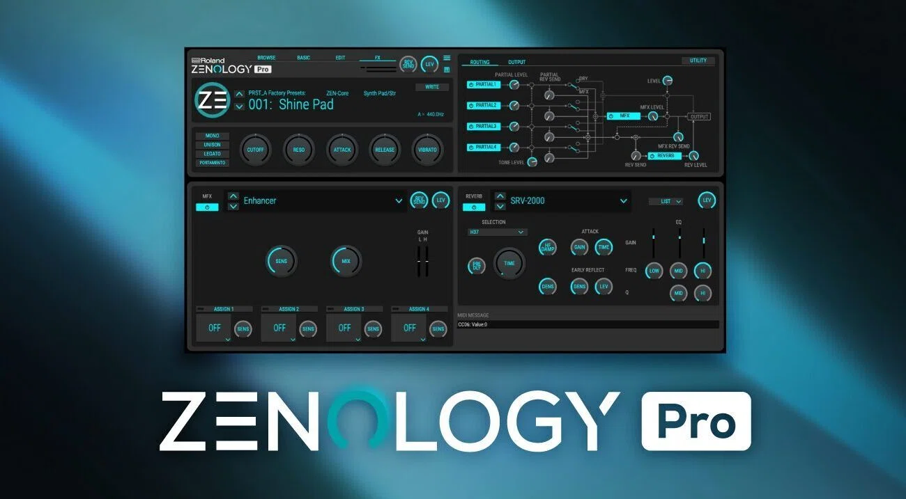 ZENOLOGY Proレビュー｜RolandサウンドをDAWで使い倒せる万能ソフト