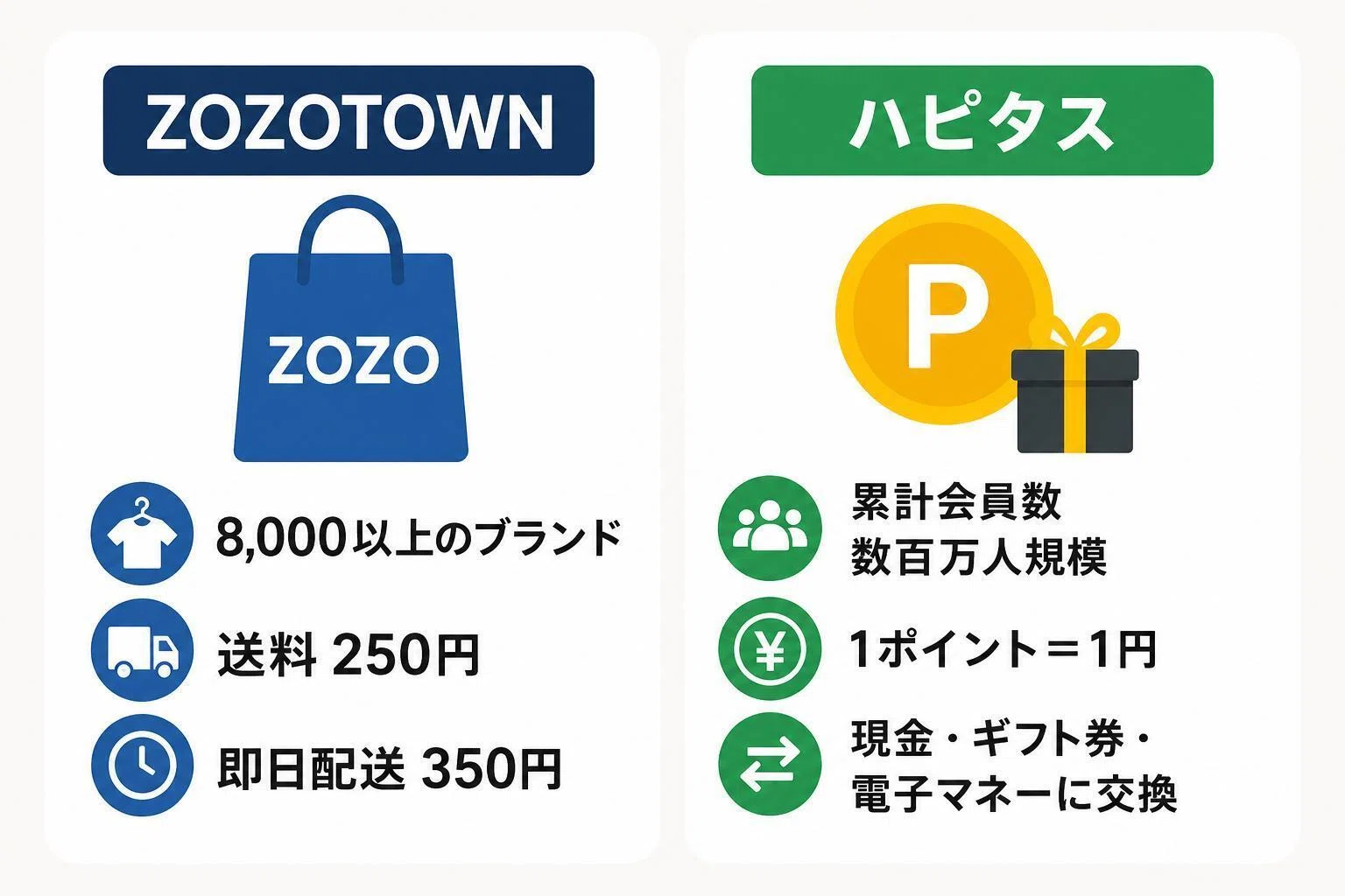 ZOZOTOWNの友達紹介で2,330ポイントを受け取る方法！ポイントはいつ