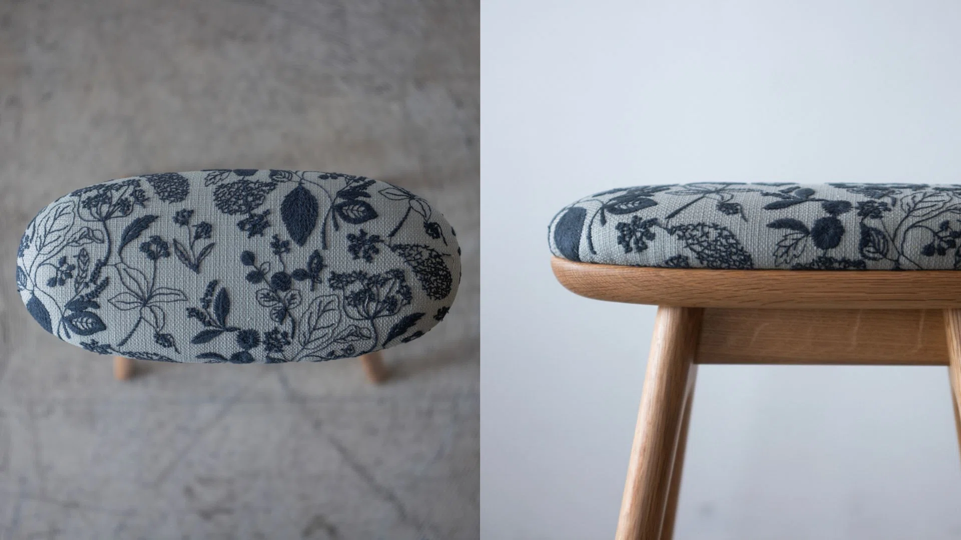 静岡で、刺繍と家具の小さな協業が生まれました。｜地方でブランドを