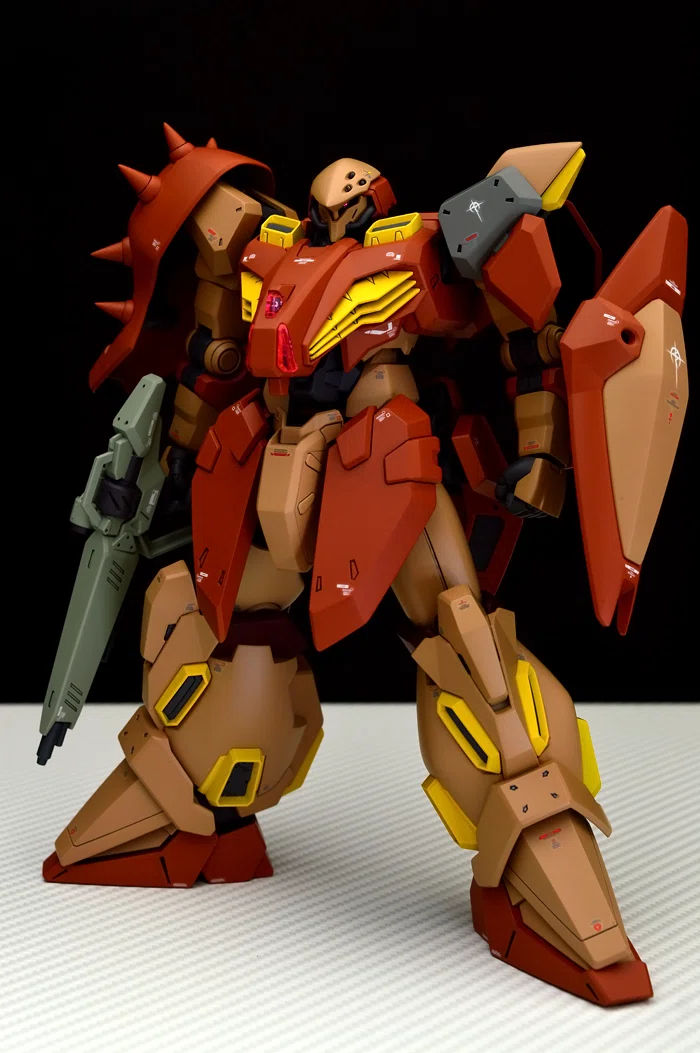 Vol.12.4 HGUC メッサーM01型 ガウマン機を製作する第伍回、完成編