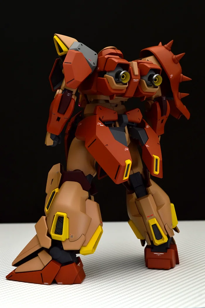 Vol.12.4 HGUC メッサーM01型 ガウマン機を製作する第伍回、完成編