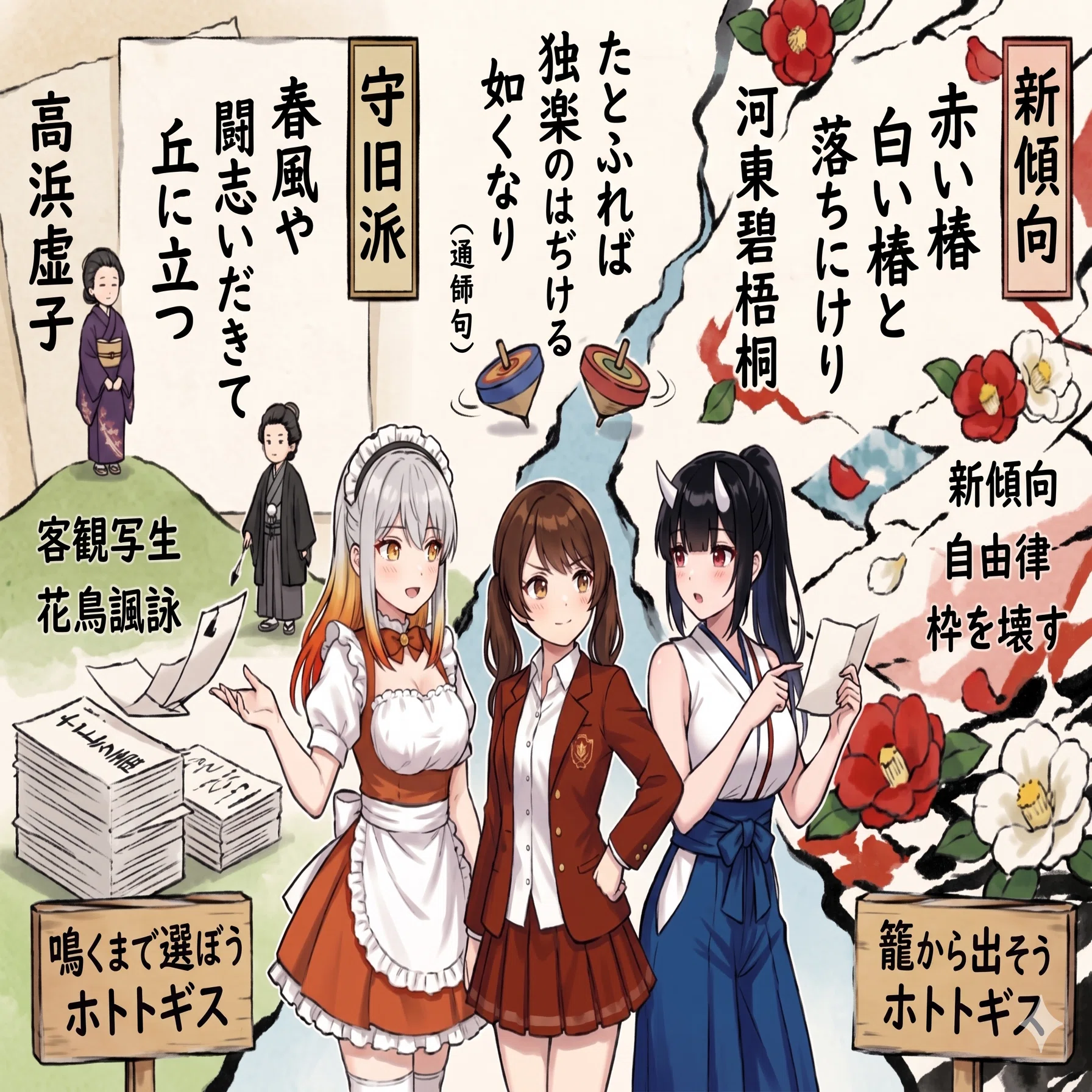 【稀少初版】高野素十句集『初鴉』 菁柿堂 現代俳句 ホトトギス 高浜虚子 俳句入門06. 高浜虚子と河東碧梧桐 ～ ホトトギス王国と、後継者たちの