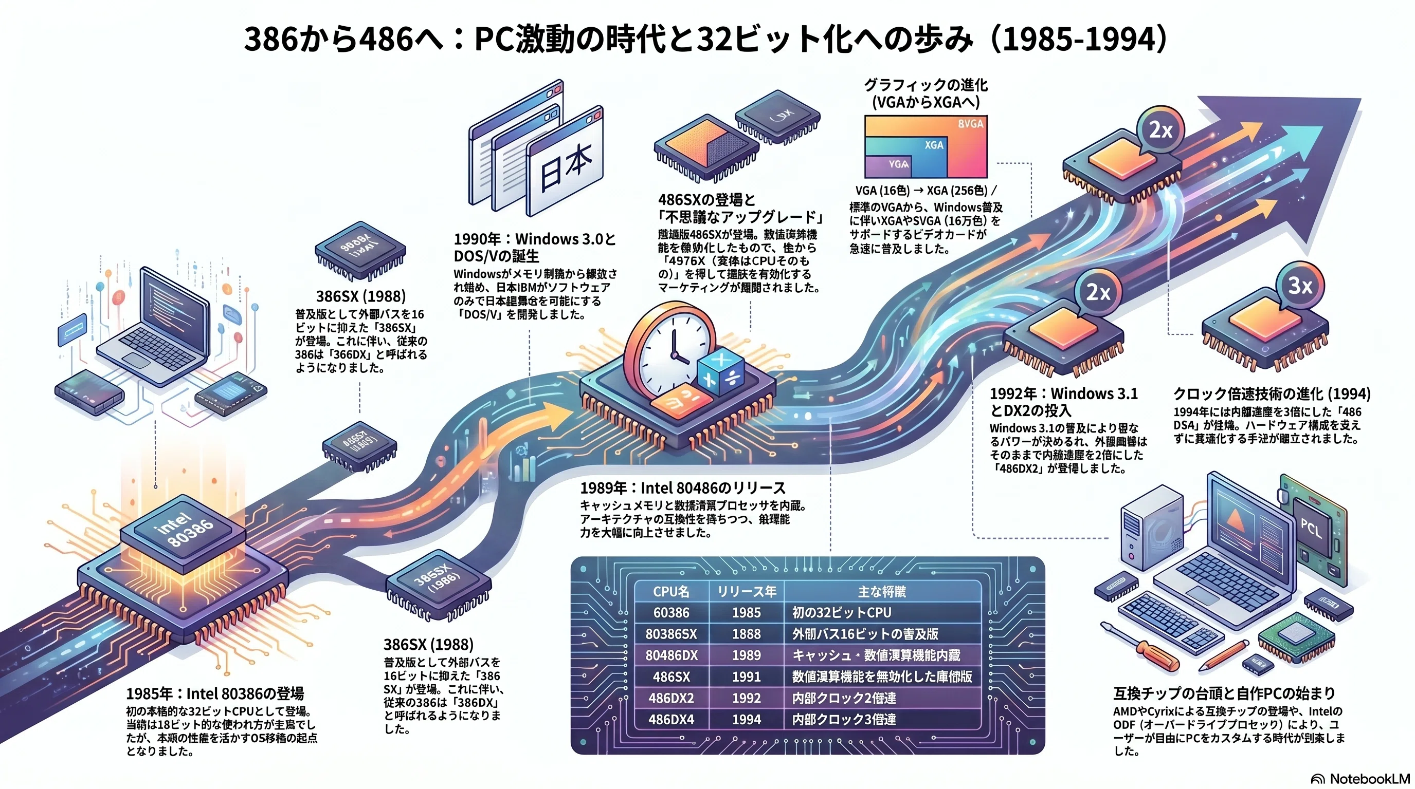 386から486、そしてその時代｜kzn