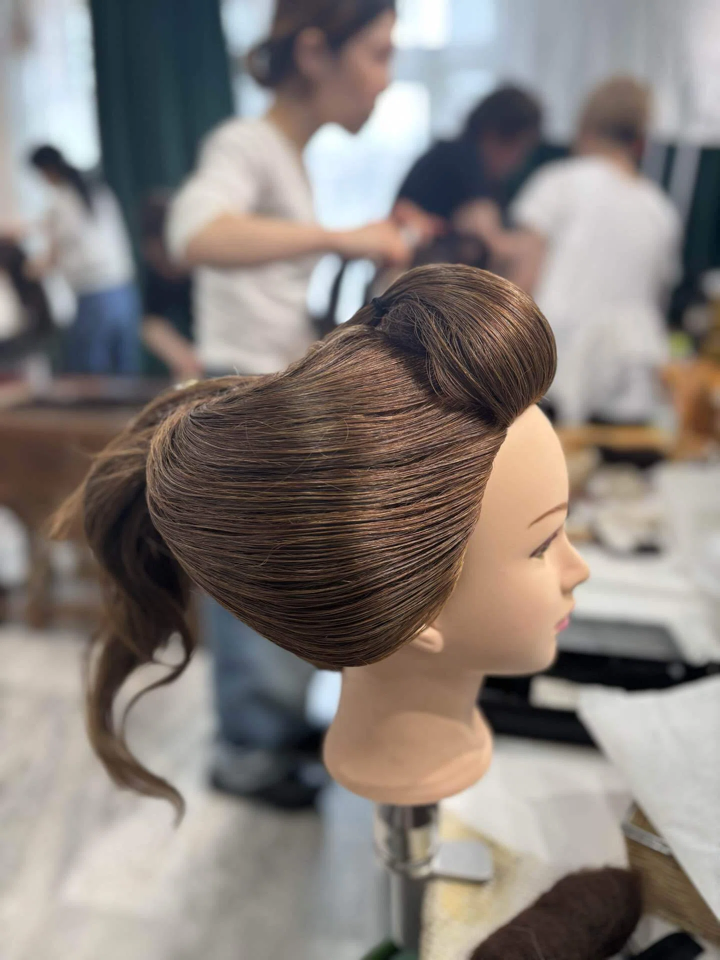 日本髪セミナー④髷（まげ）を学ぶ。伝統技術の奥深さに触れた日