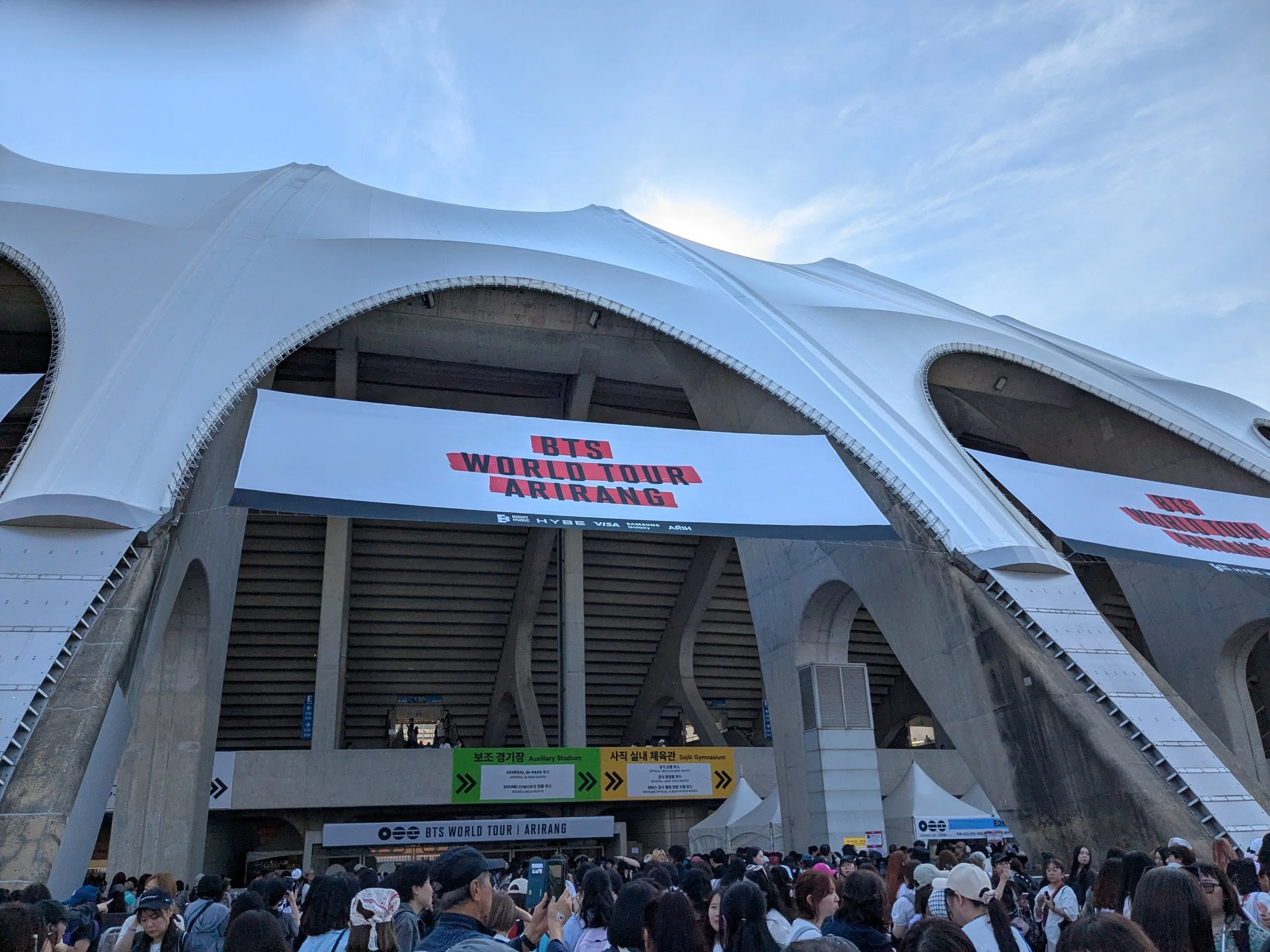 BTS WORLD TOUR ARIRANG in 釜山へ行ってきた①｜らぴ