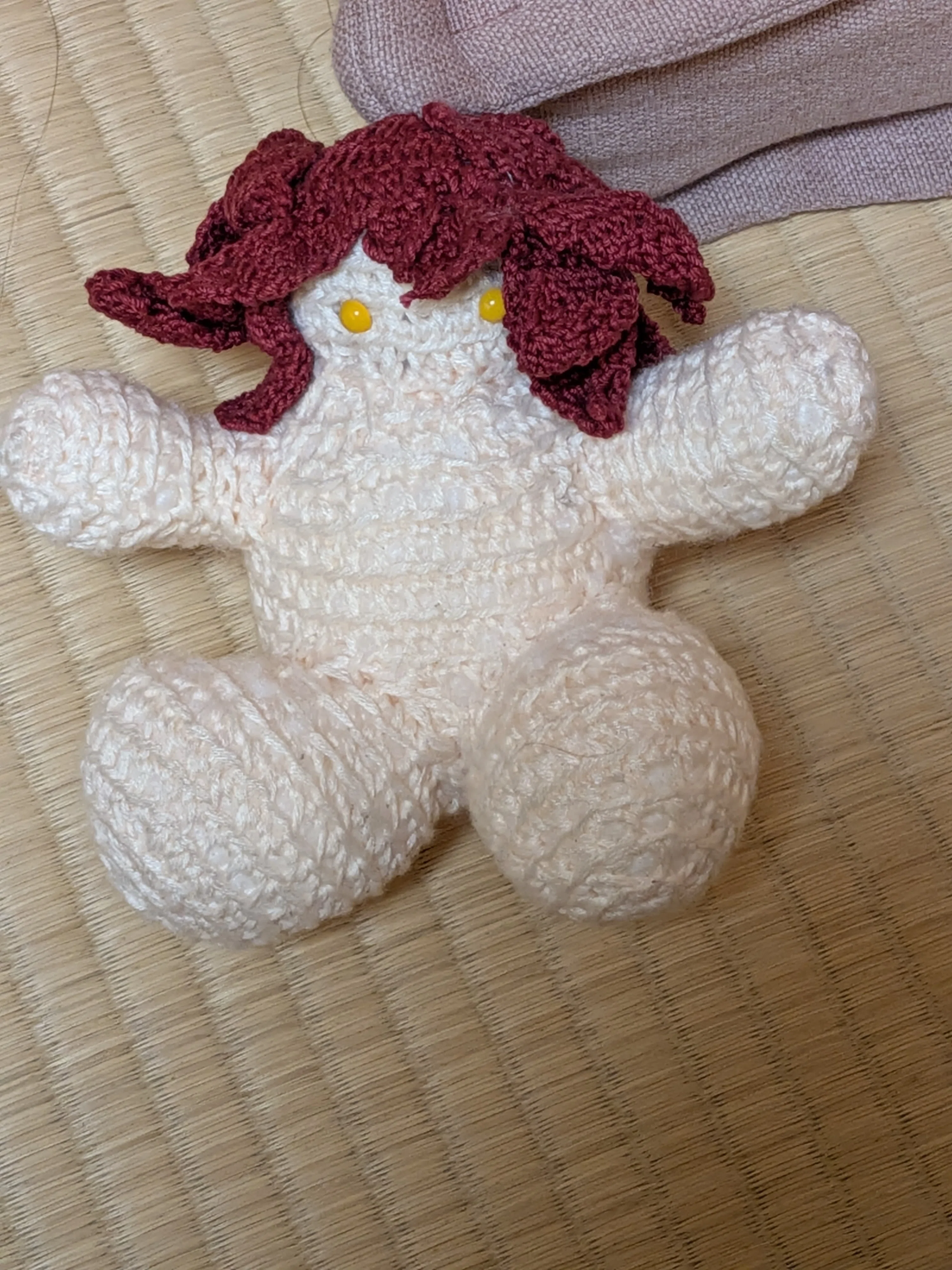 自創作キャラの編みぐるみをつくってみた話｜天萌 愛猫（アマキザシ