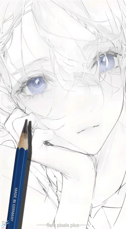 鉛筆画〈073─Drawing Ⅳ〉｜斑目小夜 ─MadarameSayo─