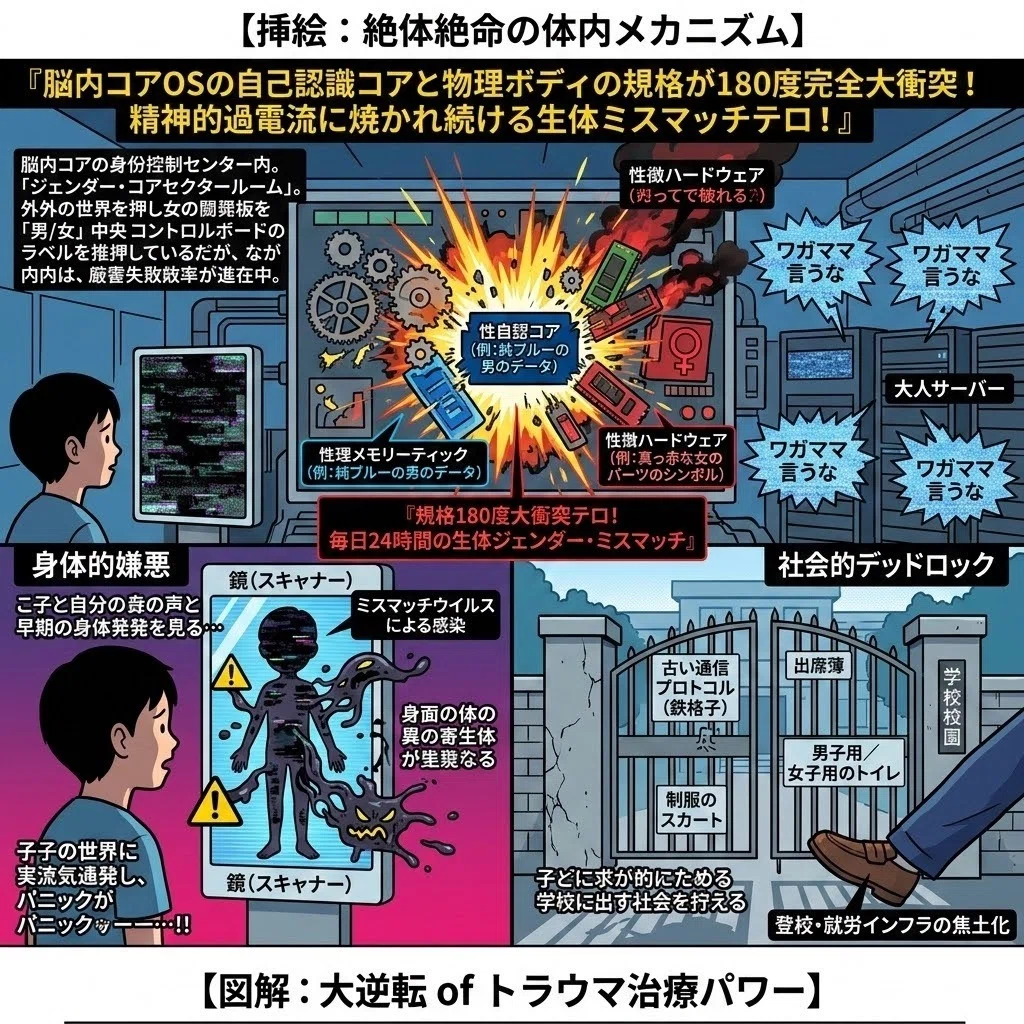 性と性別 性別違和（GD）／ 性別不適合（HAW）｜Theme Japan