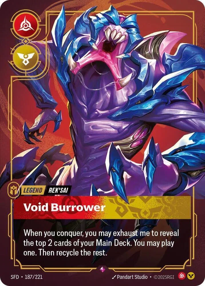Riftbound TCG】Rek'Sai Void Burrower(レク=サイ)デッキガイド｜環境