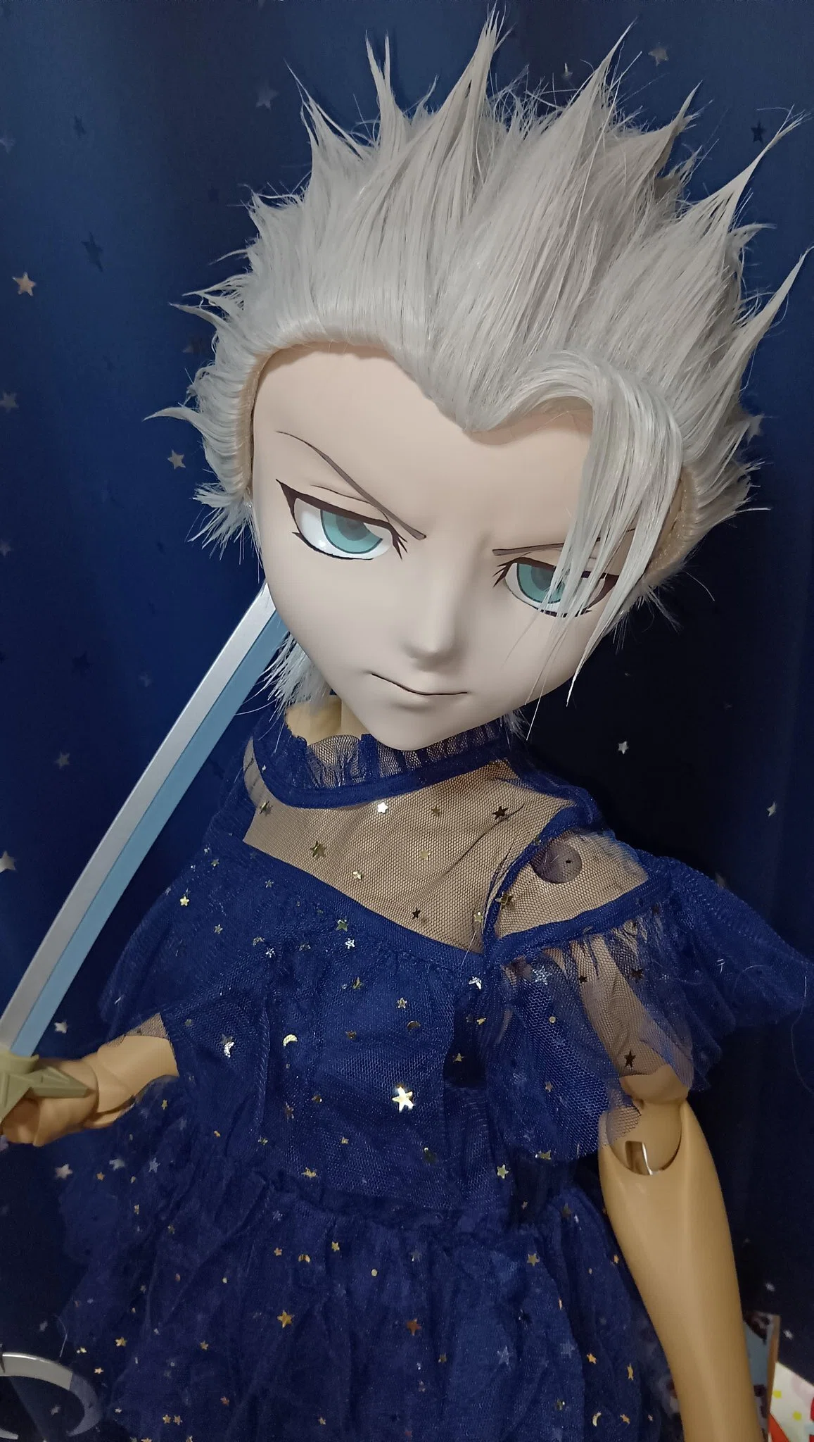 日番谷冬獅郎 等身大キャラド計画～ウィッグ編～｜edward.debit.doll
