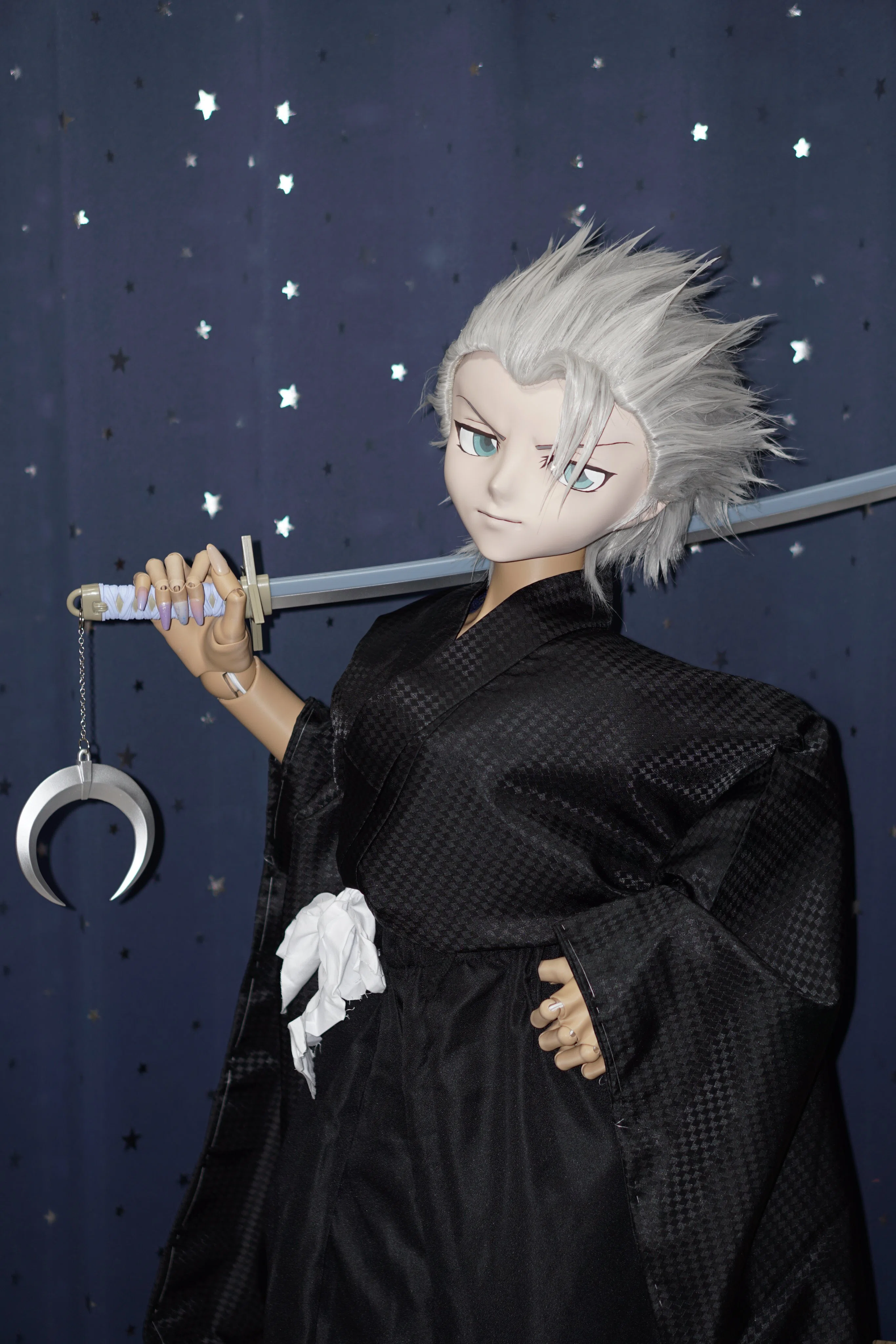 【専用ページ】CHIAKI様 ウィッグオーダー 日番谷冬獅郎(初期) 日番谷冬獅郎 等身大キャラド計画～ウィッグ編～｜edward.debit.doll