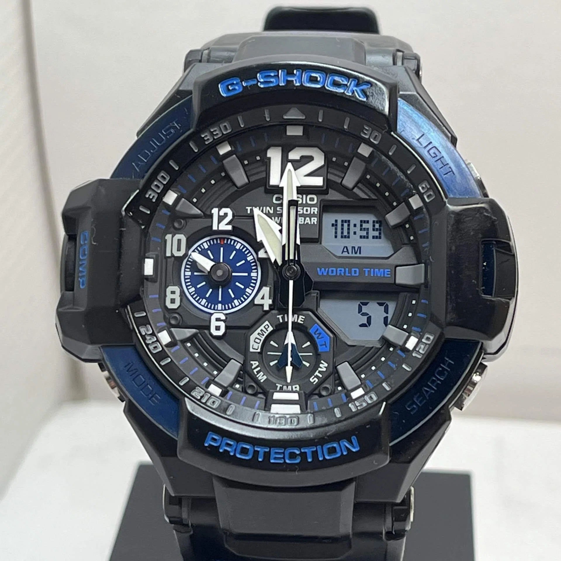 空を制するタフネス。G-SHOCK「GRAVITYMASTER GA-1100」の揺るぎない