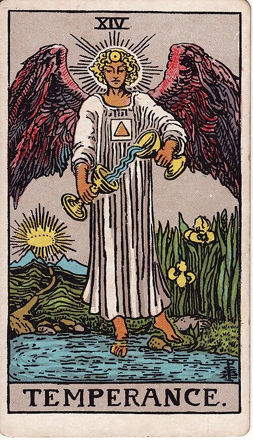 タロット 14:節制（The TEMPERANCE）死後に名を残すものに求められる