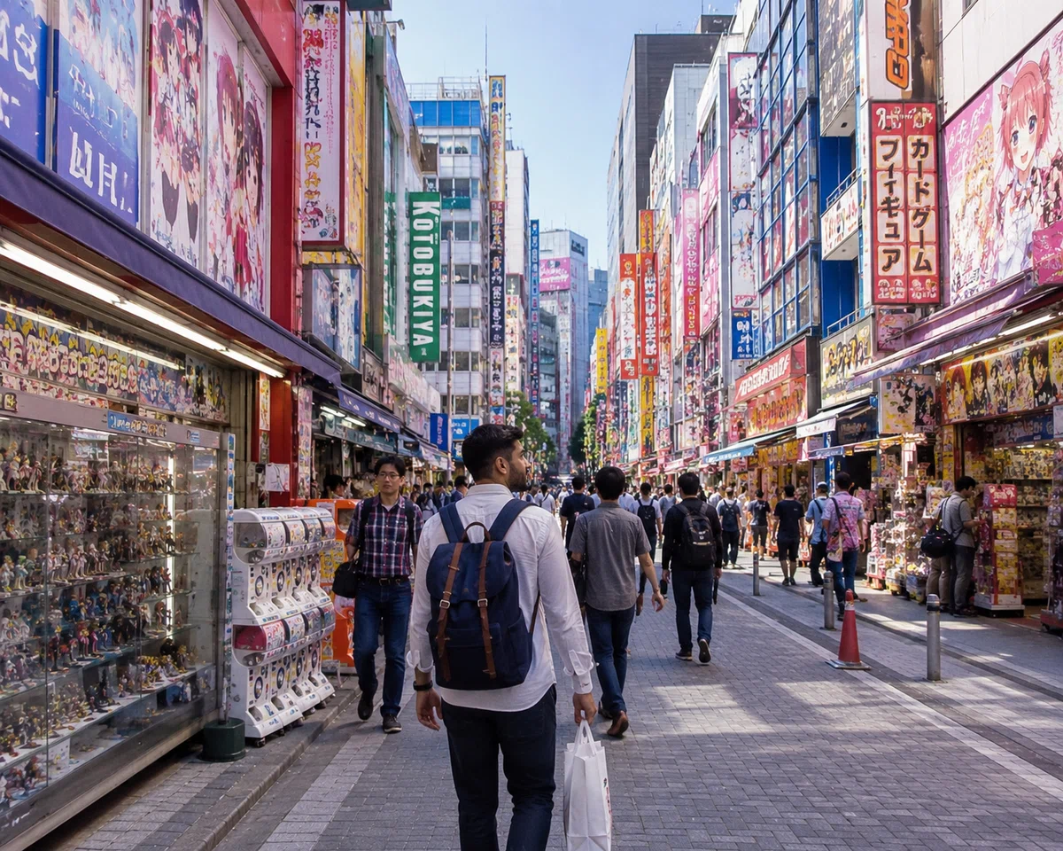 Walking North: Akihabara's Otaku Shopping Strip