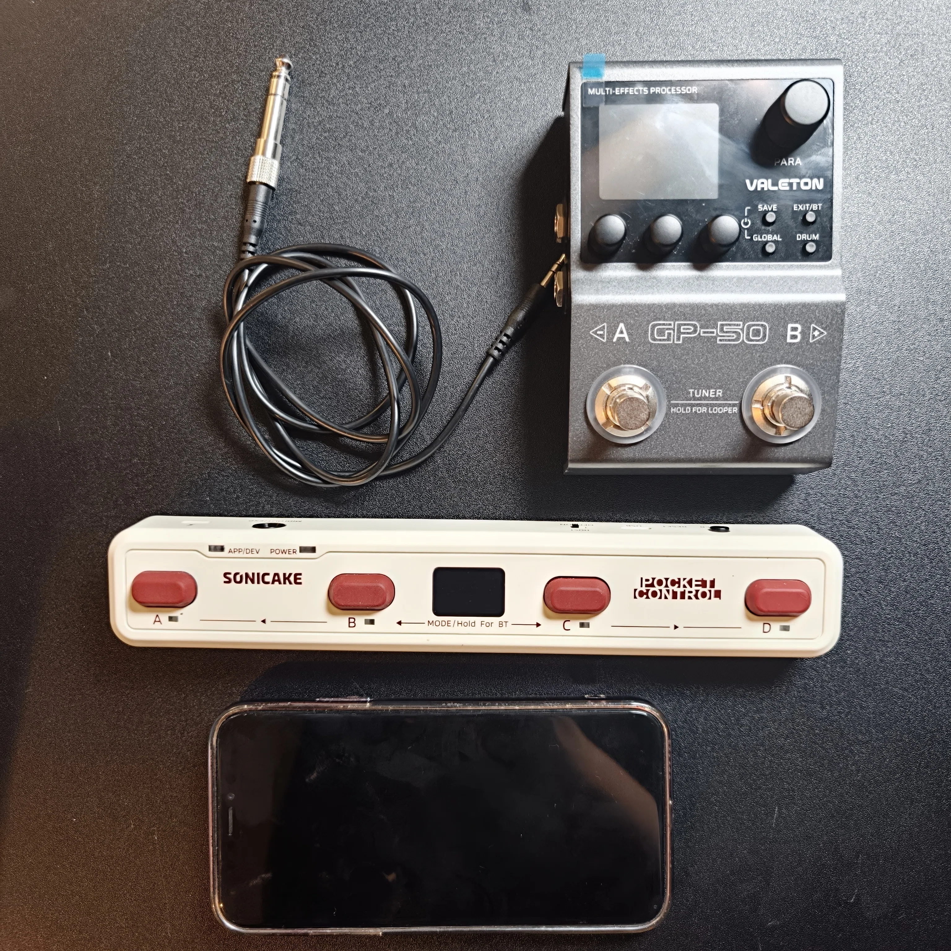 チュートリアル：Sonicake Pocket ControlでValeton GP-50を