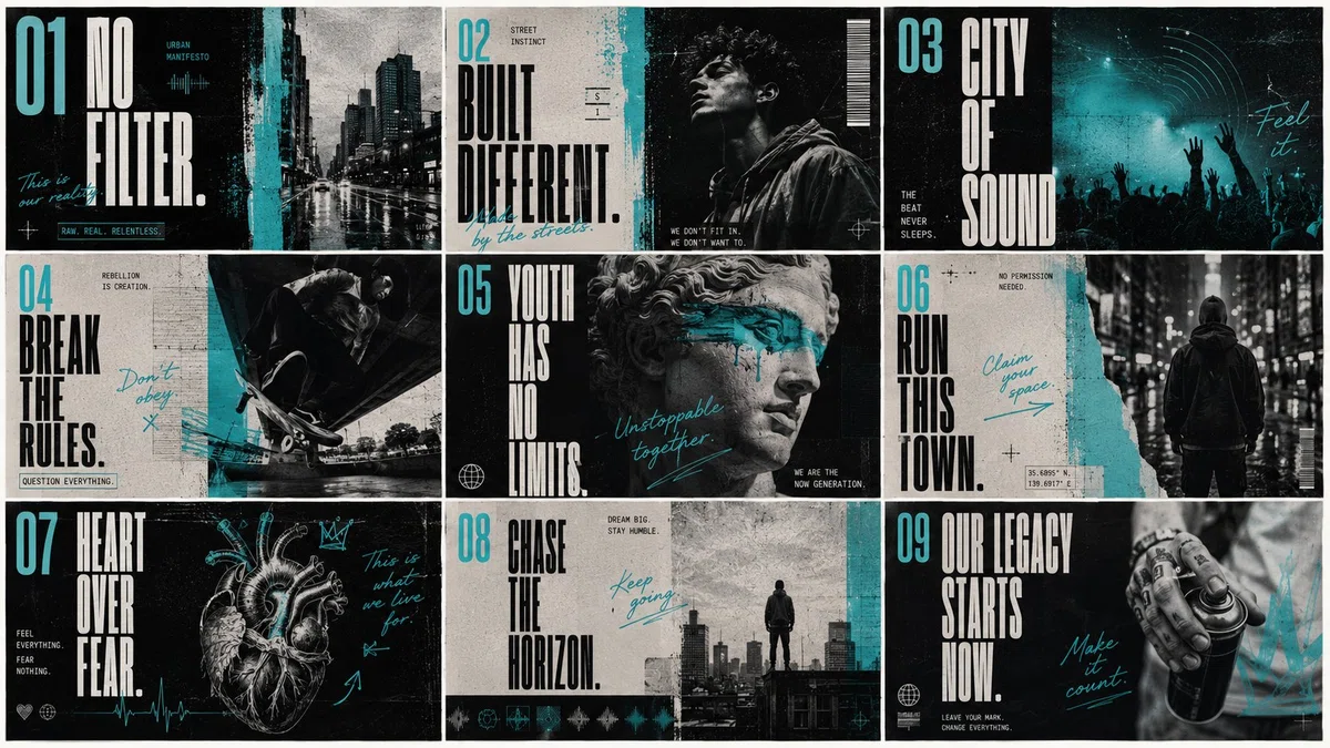 Street Editorialのスライド例