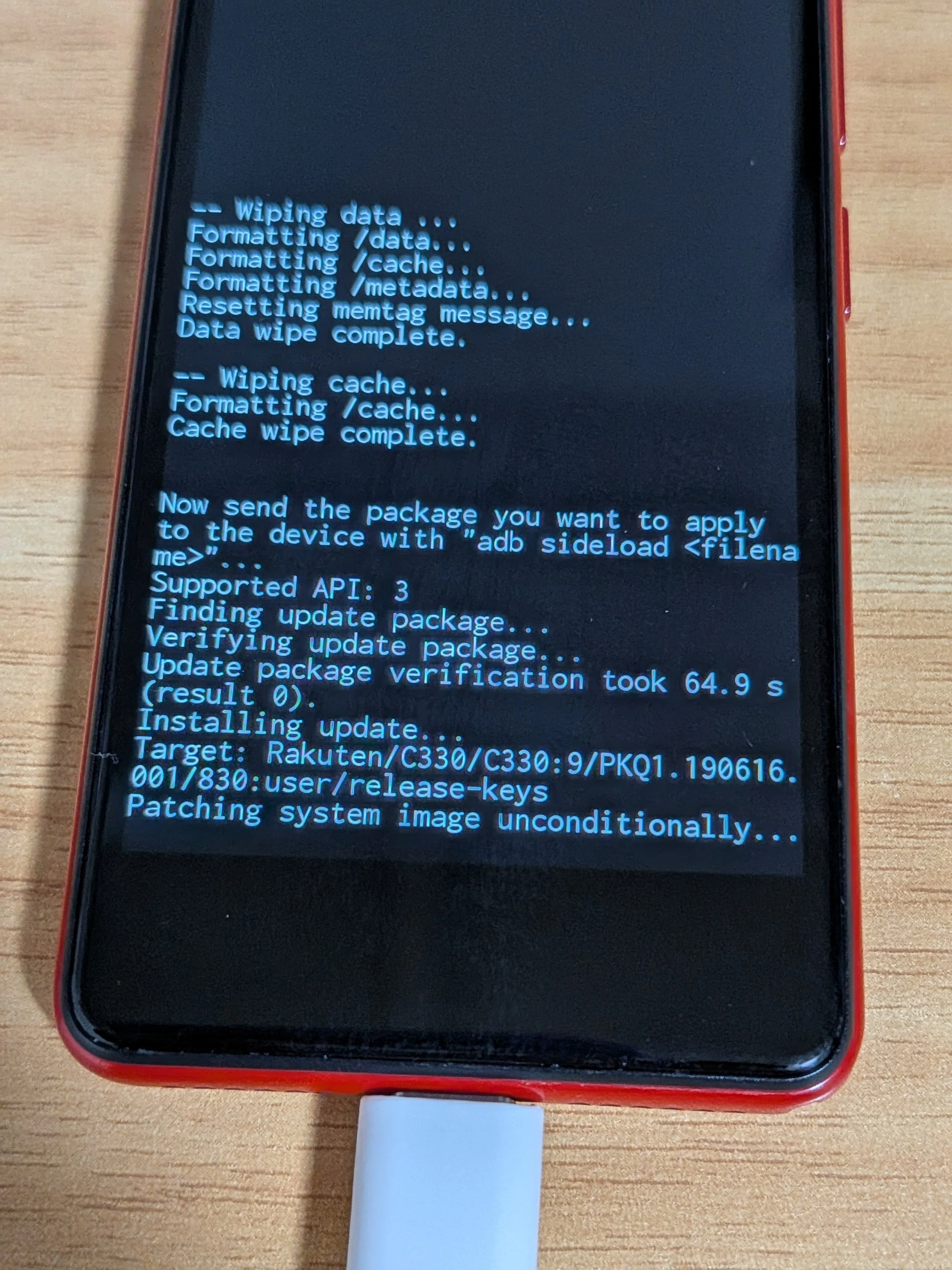 Android 16】Rakuten Mini向けのカスタムROMが完成 - WitAqua 3.2｜kailua