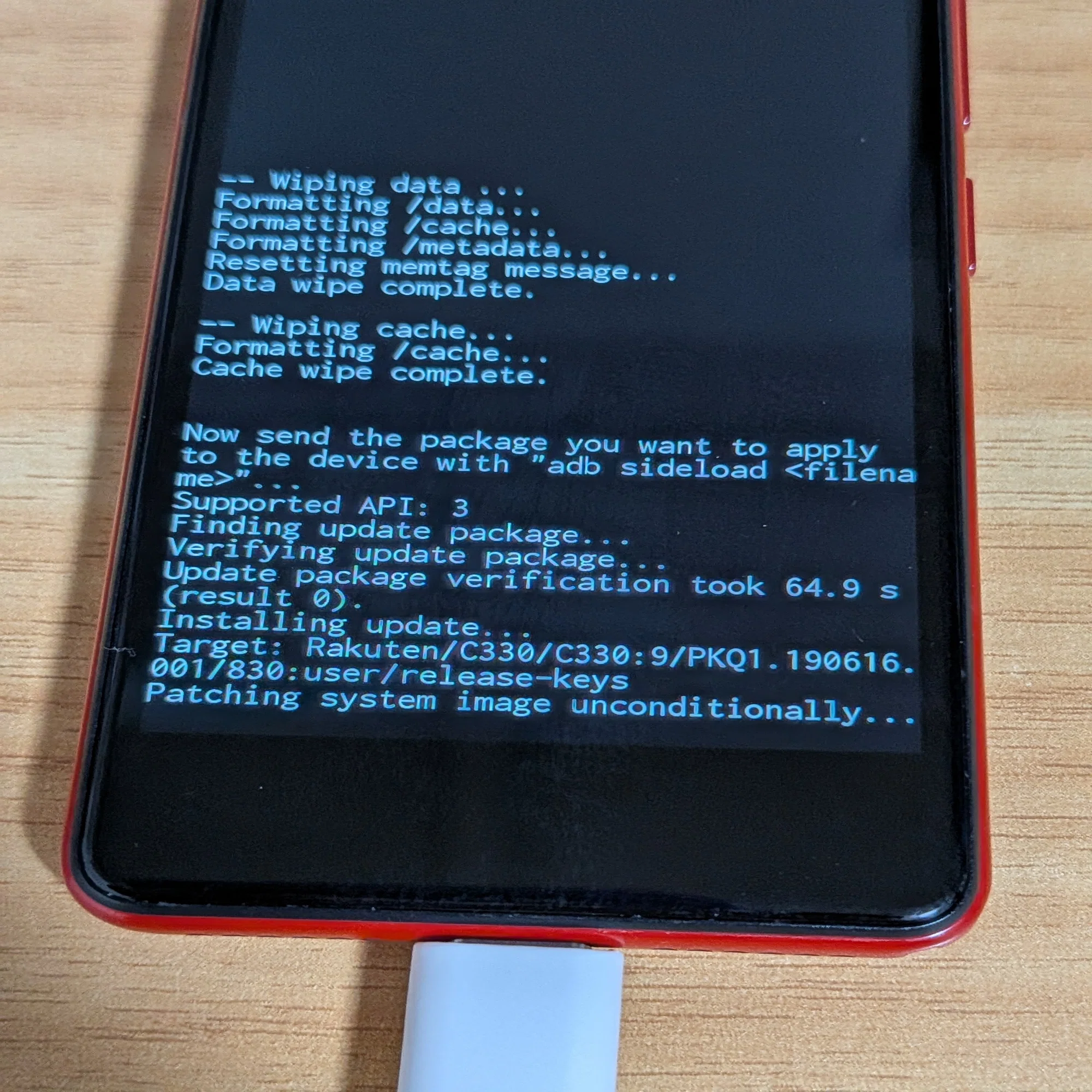 Android 16】Rakuten Mini向けのカスタムROMが完成 - WitAqua 3.2｜kailua